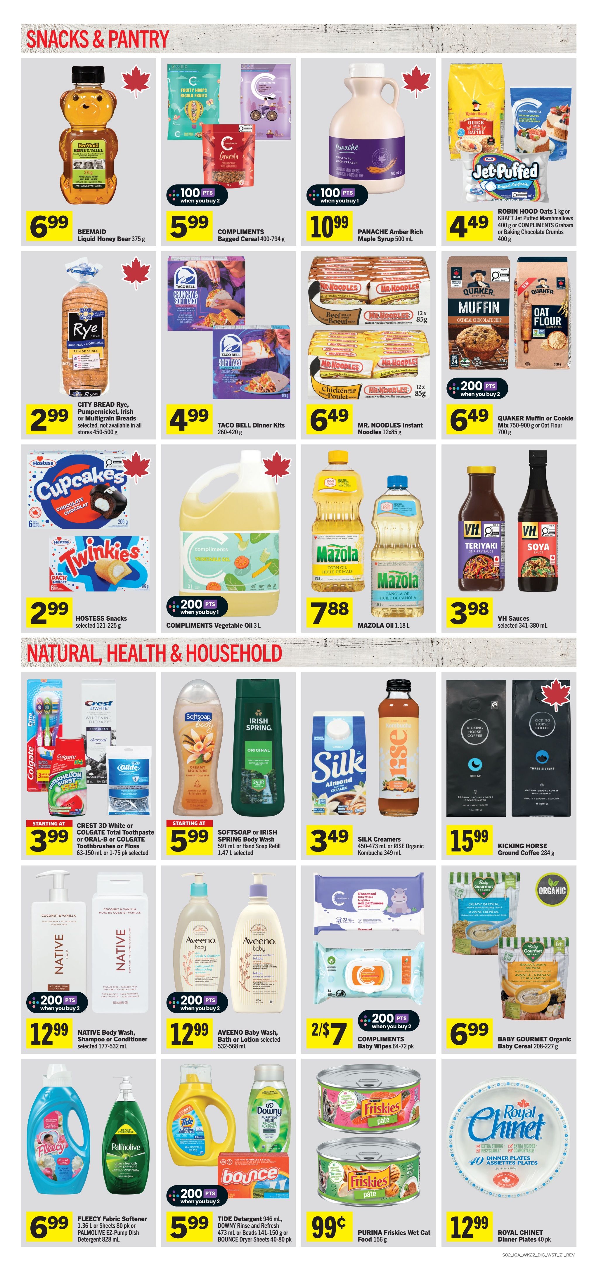 IGA (West) Flyer September 24 to 30