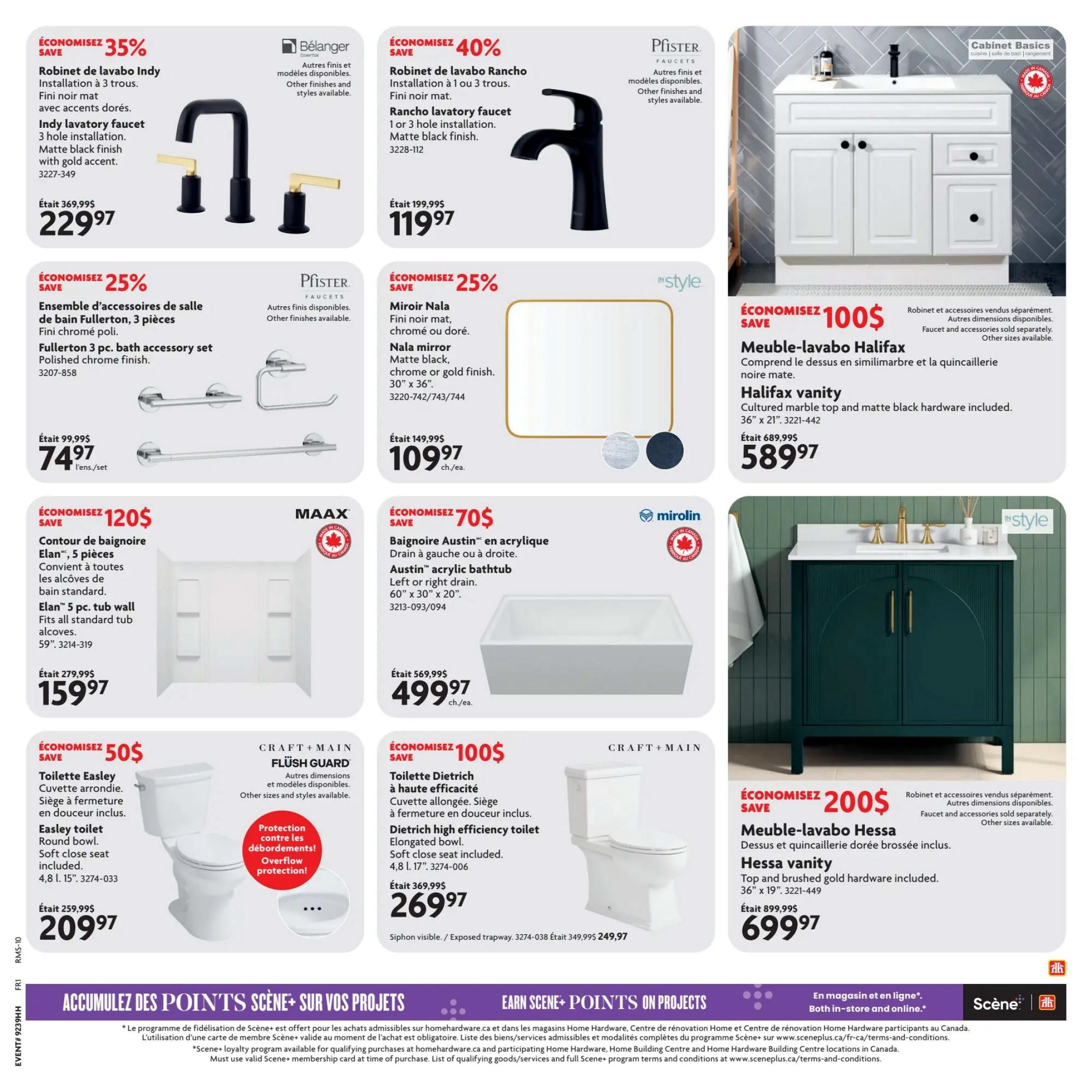 Home Hardware (QC) Flyer September 24 to October 7