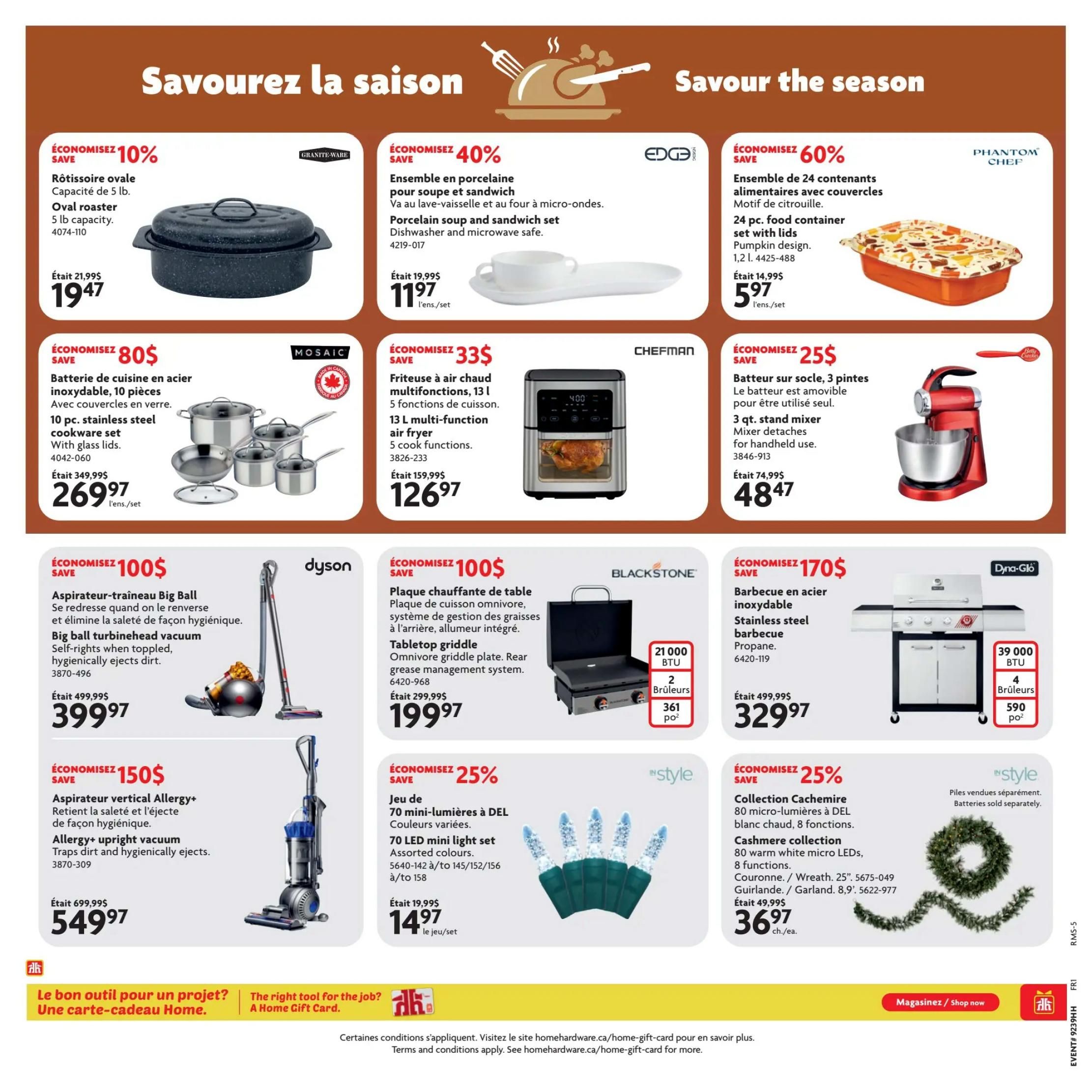 Home Hardware (QC) Flyer September 24 to October 7