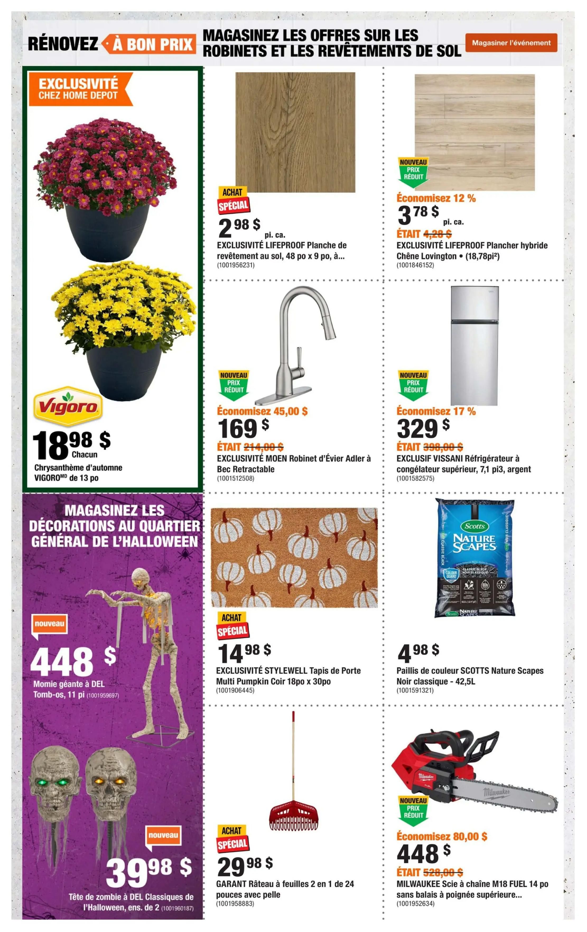 Home Depot (QC) Flyer September 24 to October 7