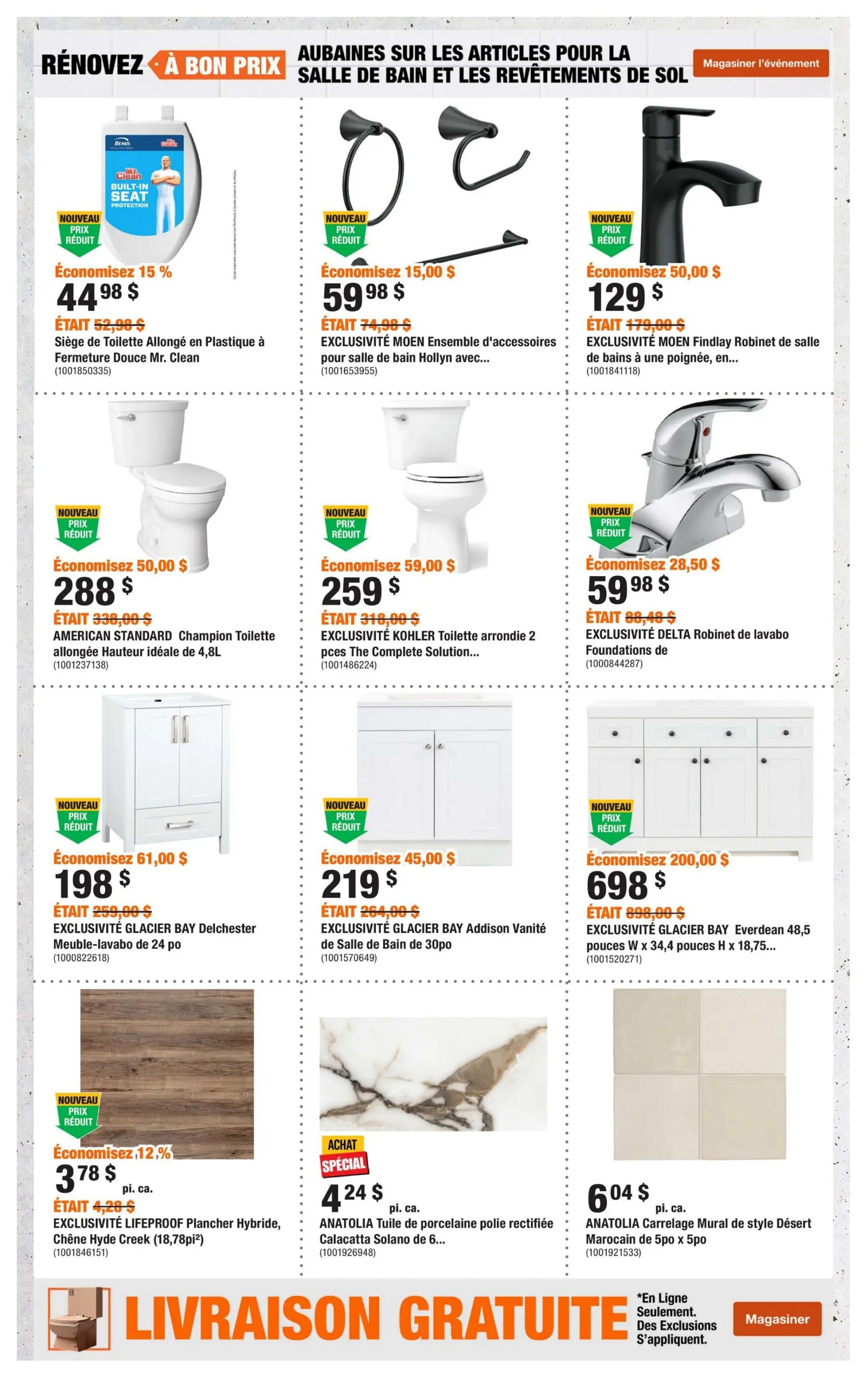 Home Depot (QC) Flyer September 24 to October 7