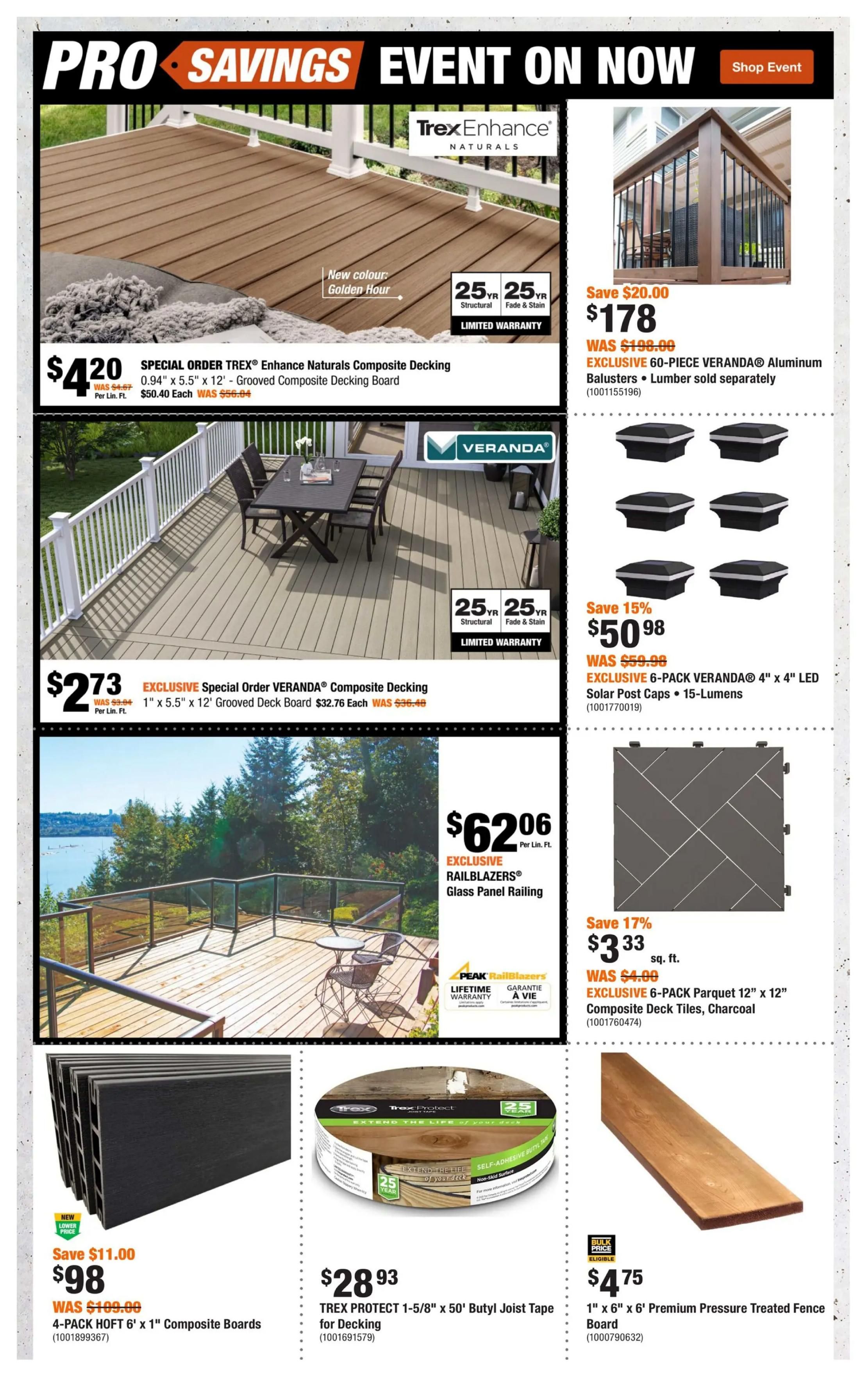 Home Depot (BC) Flyer September 24 to October 7