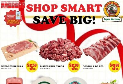 Poco Loco Supermercado (Elgin and other locations, TX) Weekly Ad September 23 - 29, 2026