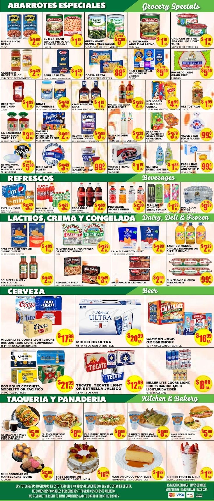 Poco Loco Supermercado (Round Rock, TX) Weekly Ad September 23 - 29, 2026