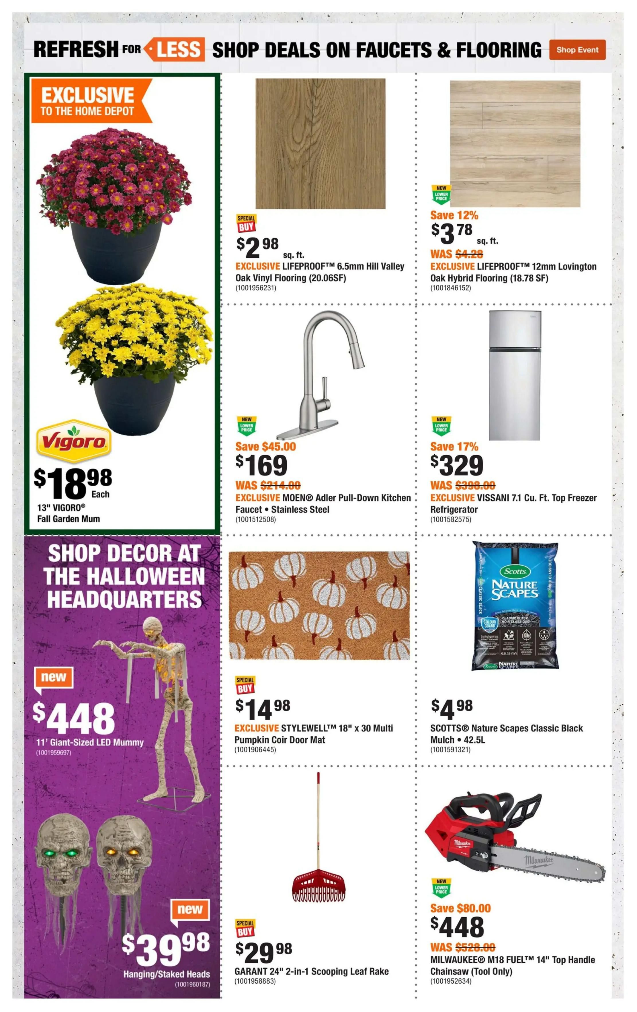 Home Depot (ON) Flyer September 24 to October 7