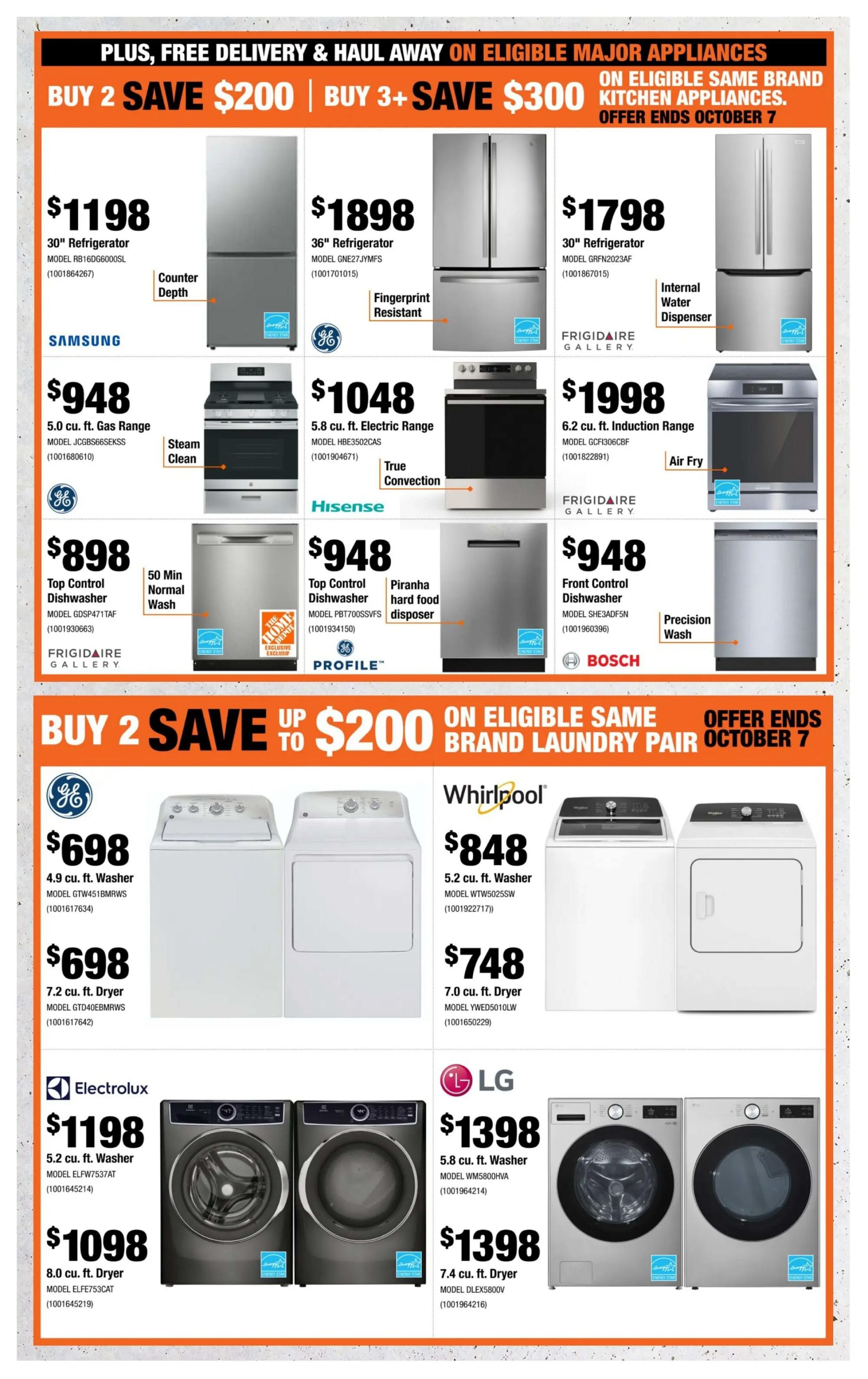 Home Depot (Atlantic) Flyer September 24 to October 7