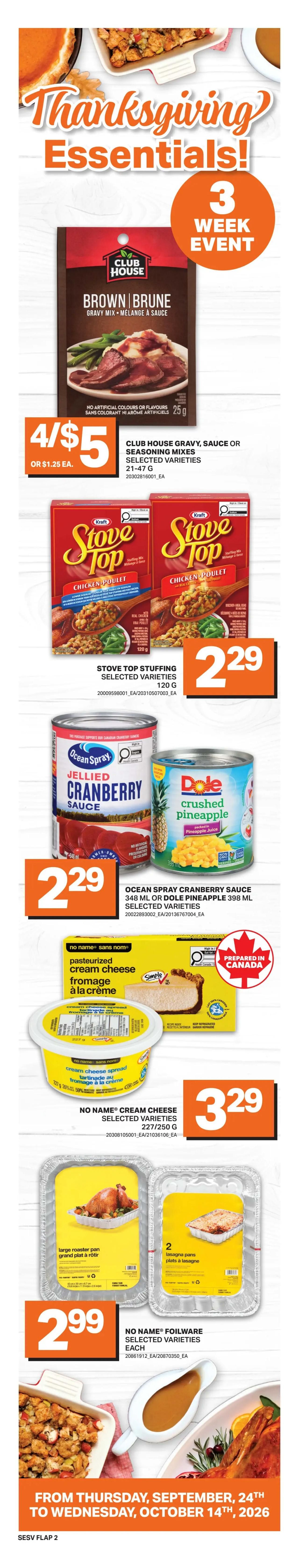 Freshmart (West) Flyer September 24 to 30