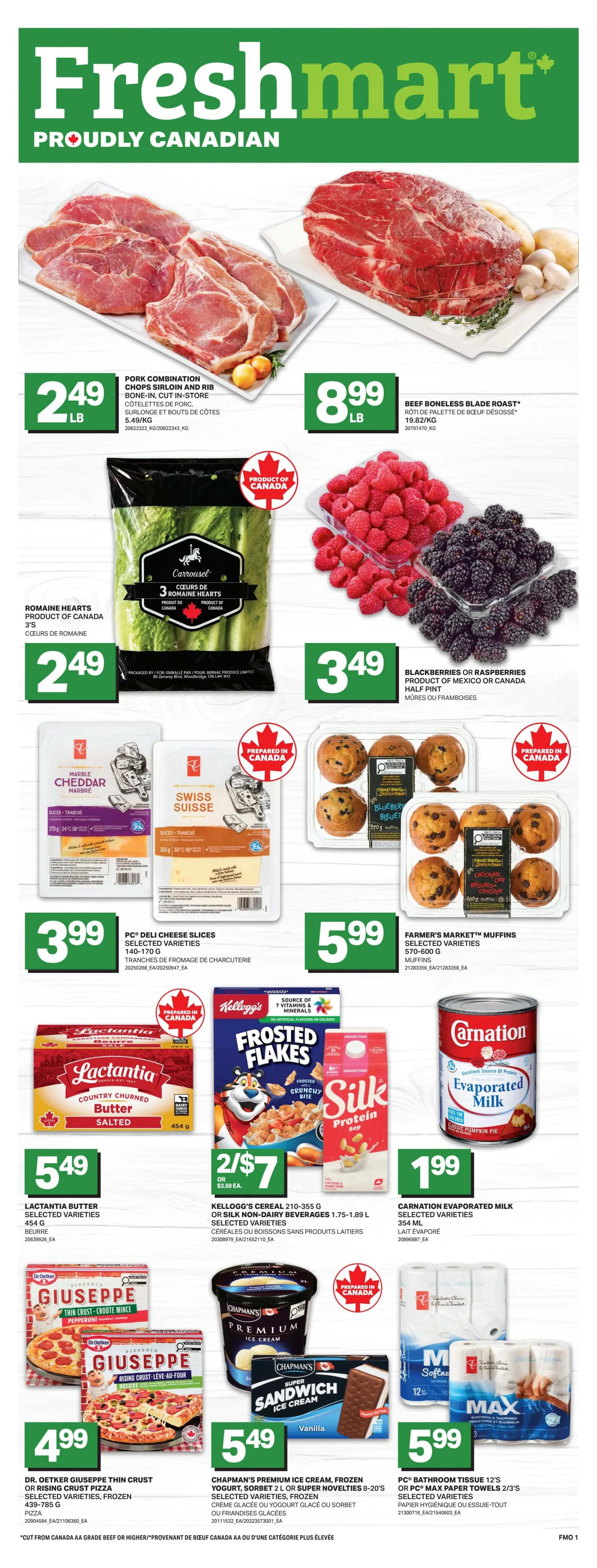 Freshmart (ON) Flyer September 24 to 30