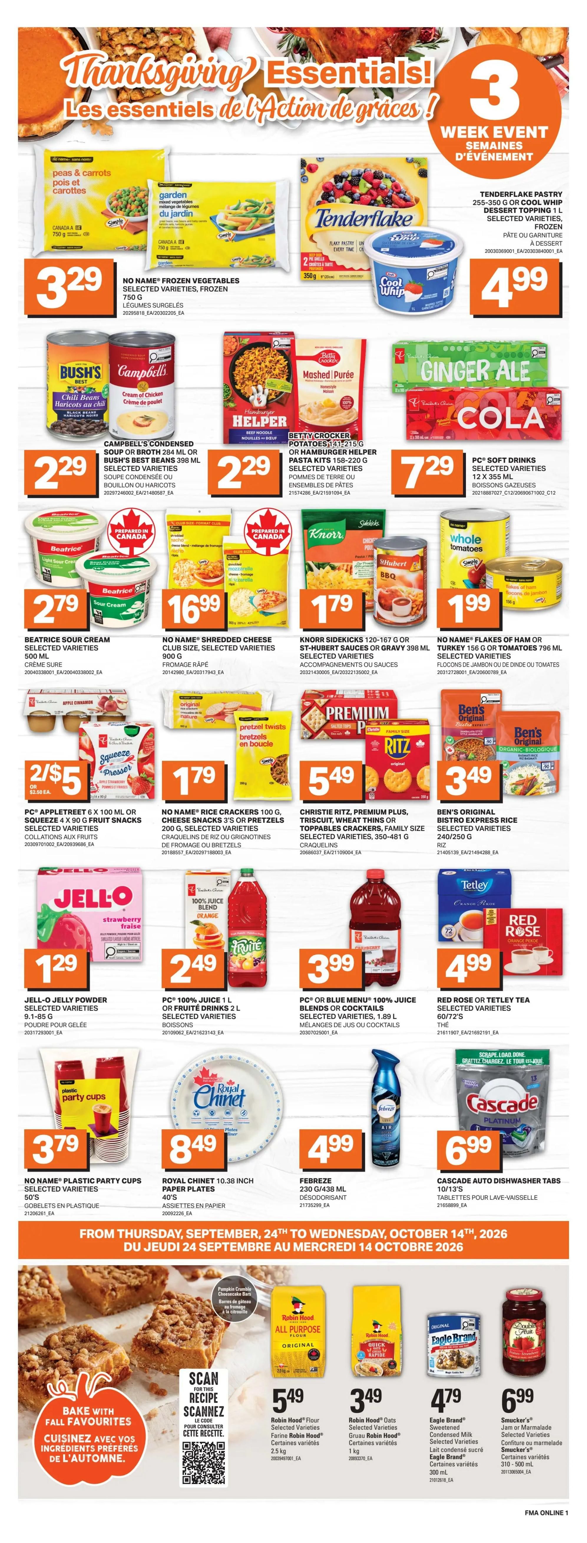 Freshmart (Atlantic) Flyer September 24 to 30