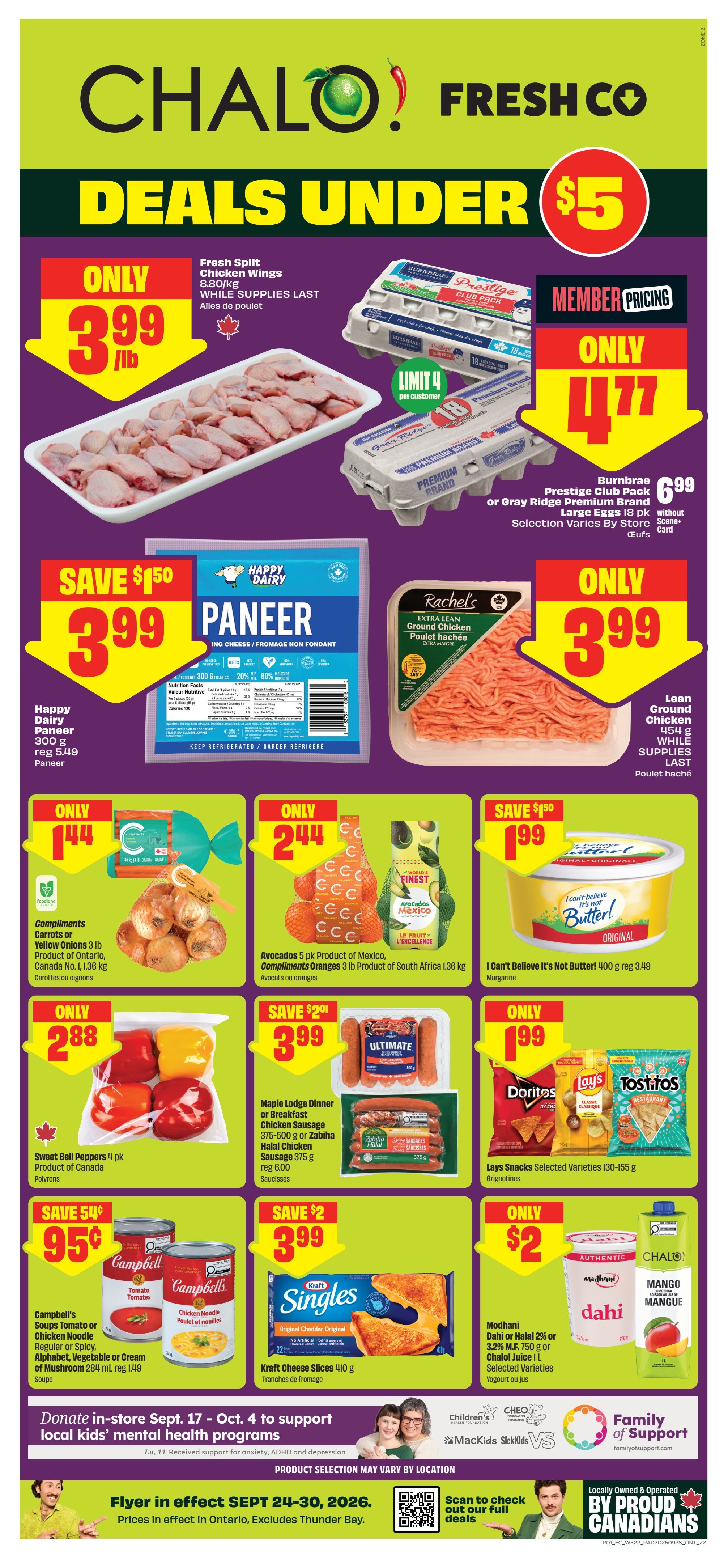 Chalo! FreshCo (ON) Flyer September 24 to 30
