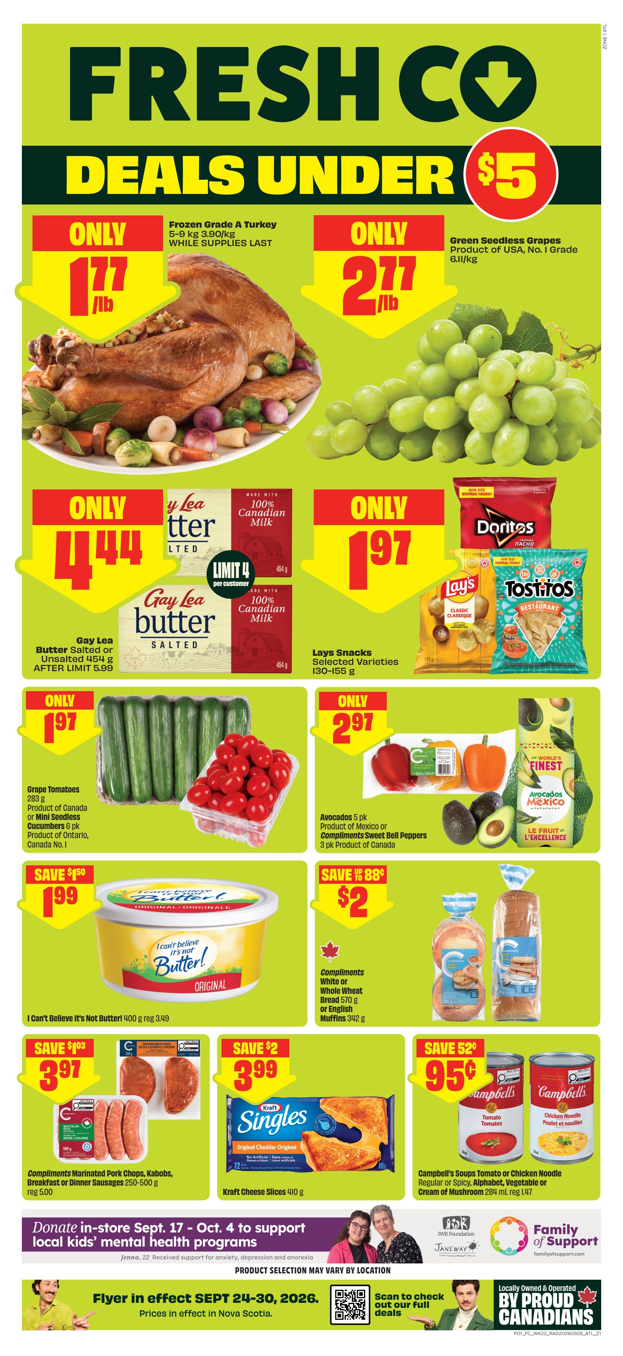FreshCo (Atlantic) Flyer September 24 to 30