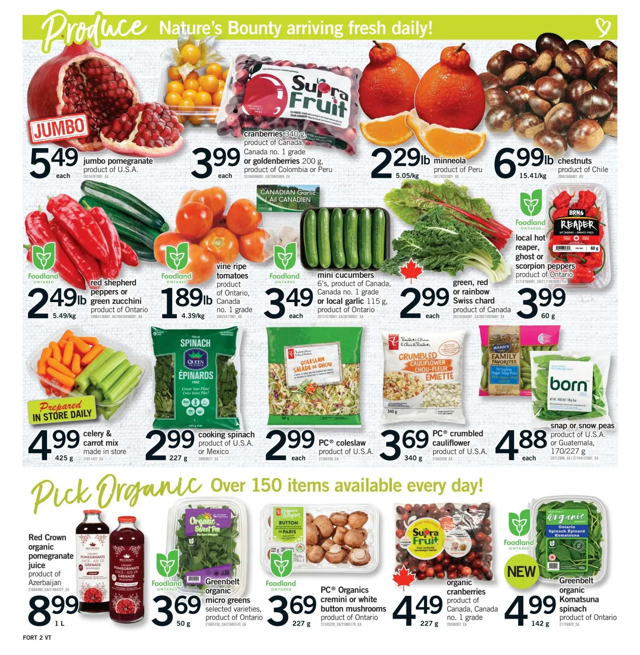 Fortinos Flyer September 24 to 30