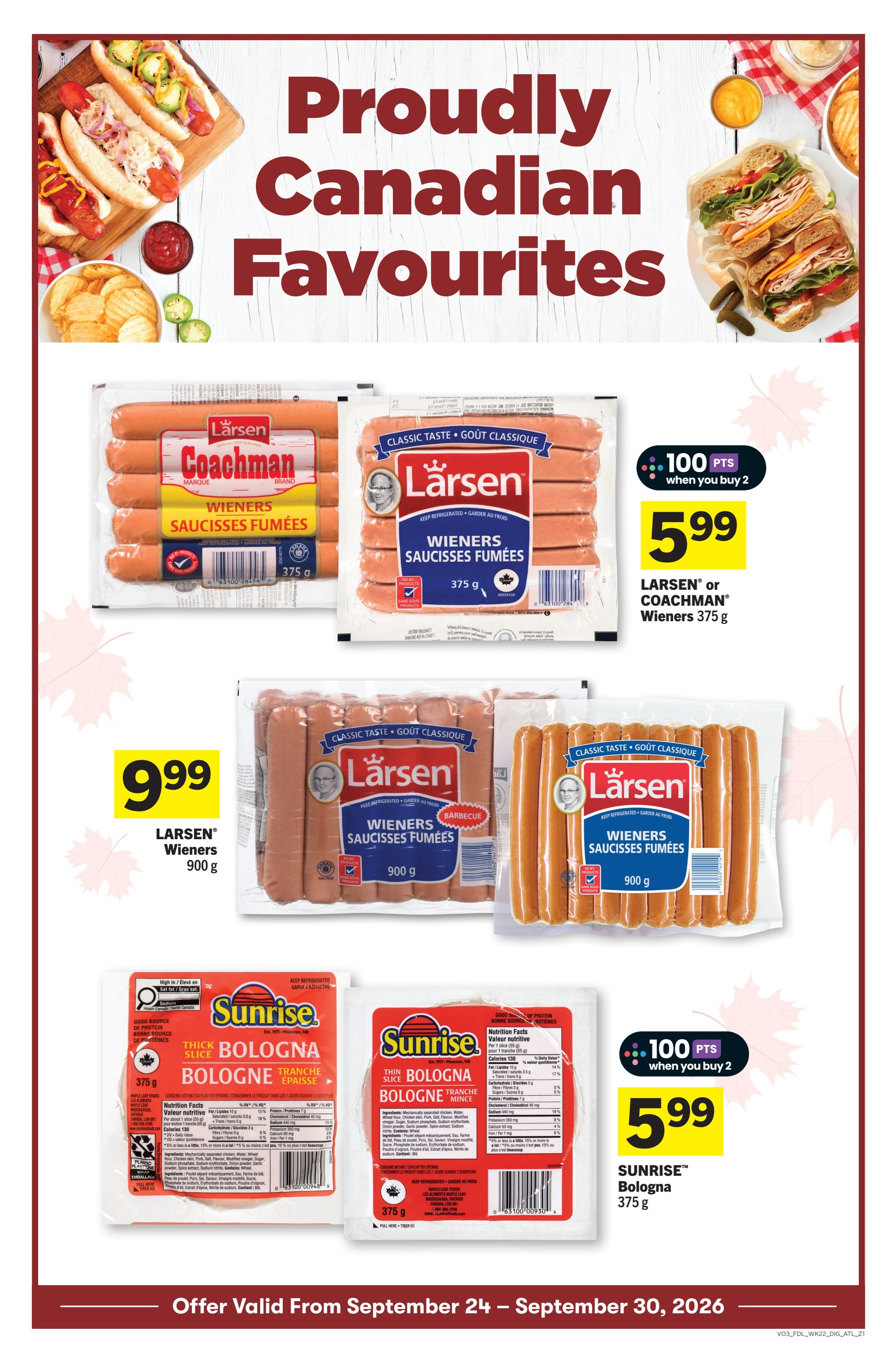 Foodland Co-op Flyer September 24 to 30