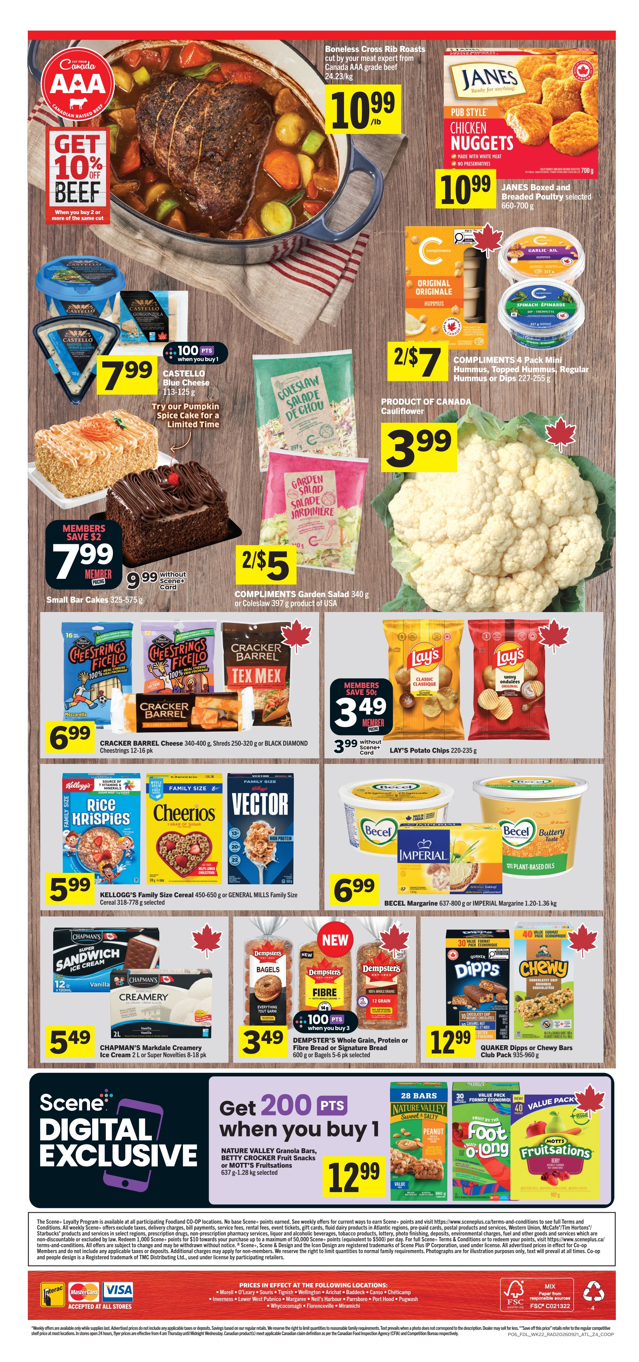 Foodland Co-op Flyer September 24 to 30