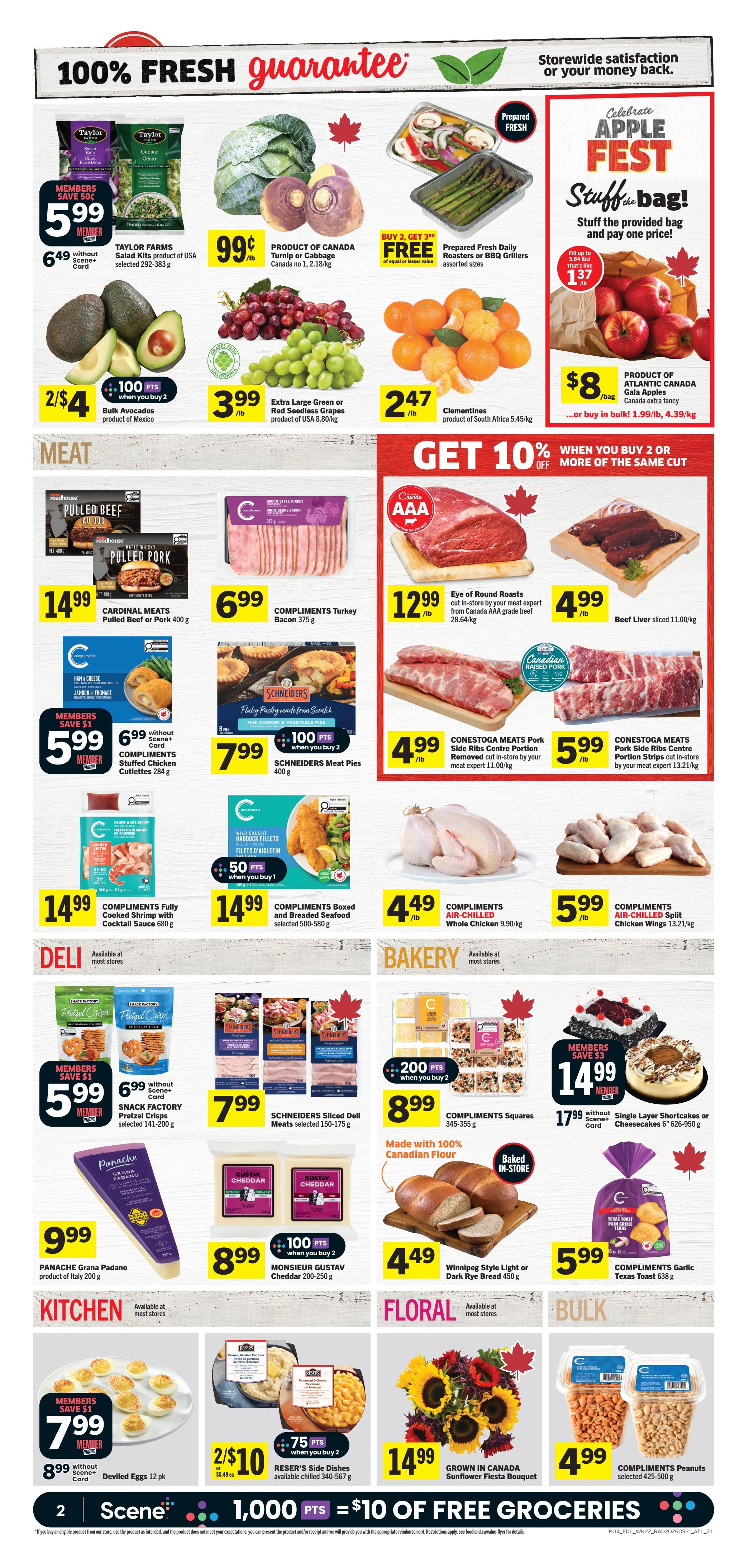 Foodland Co-op Flyer September 24 to 30