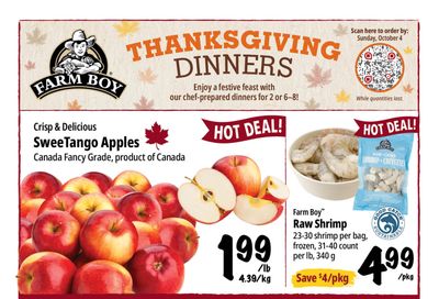 Farm Boy Flyer September 24 to 30
