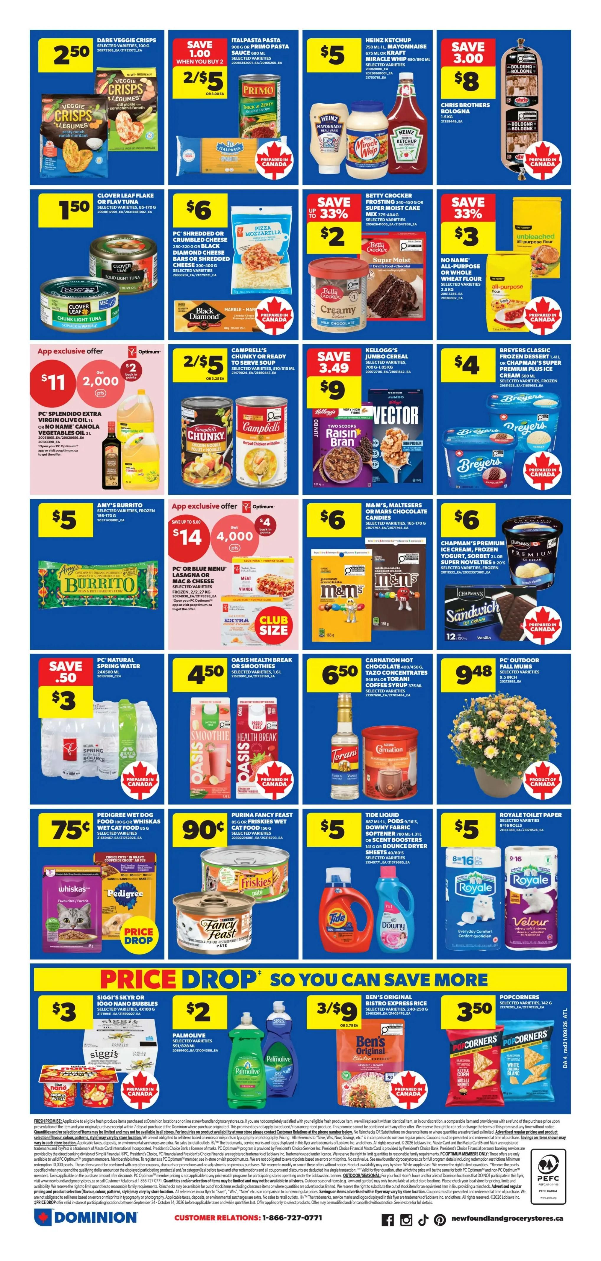 Dominion Flyer September 24 to 30 