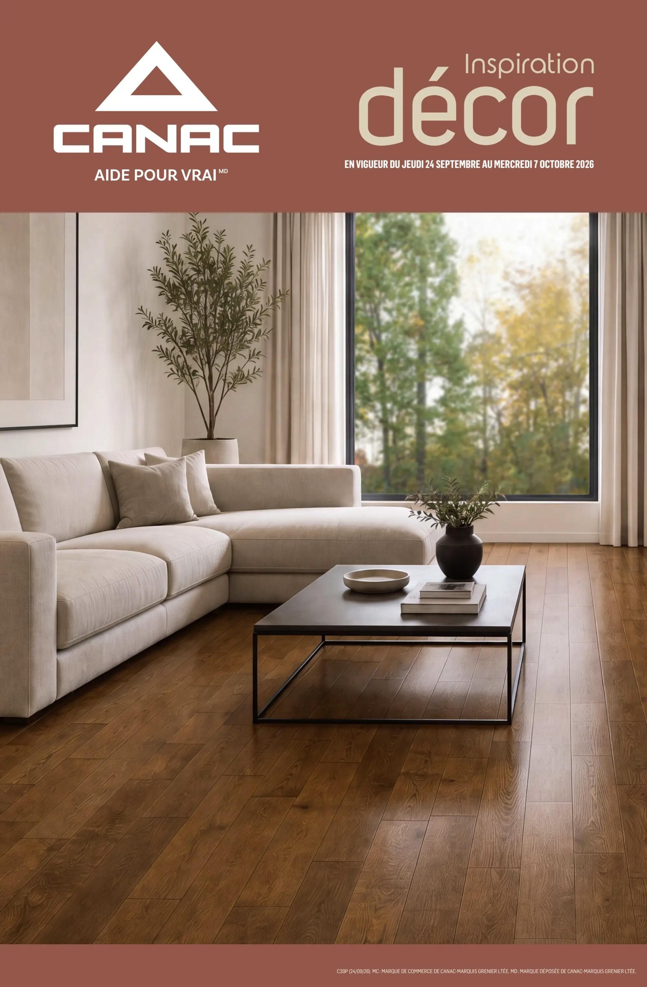 Canac Flyer September 24 to October 7