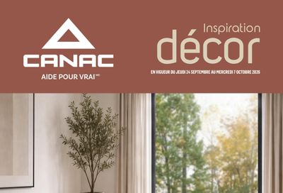 Canac Flyer September 24 to October 7