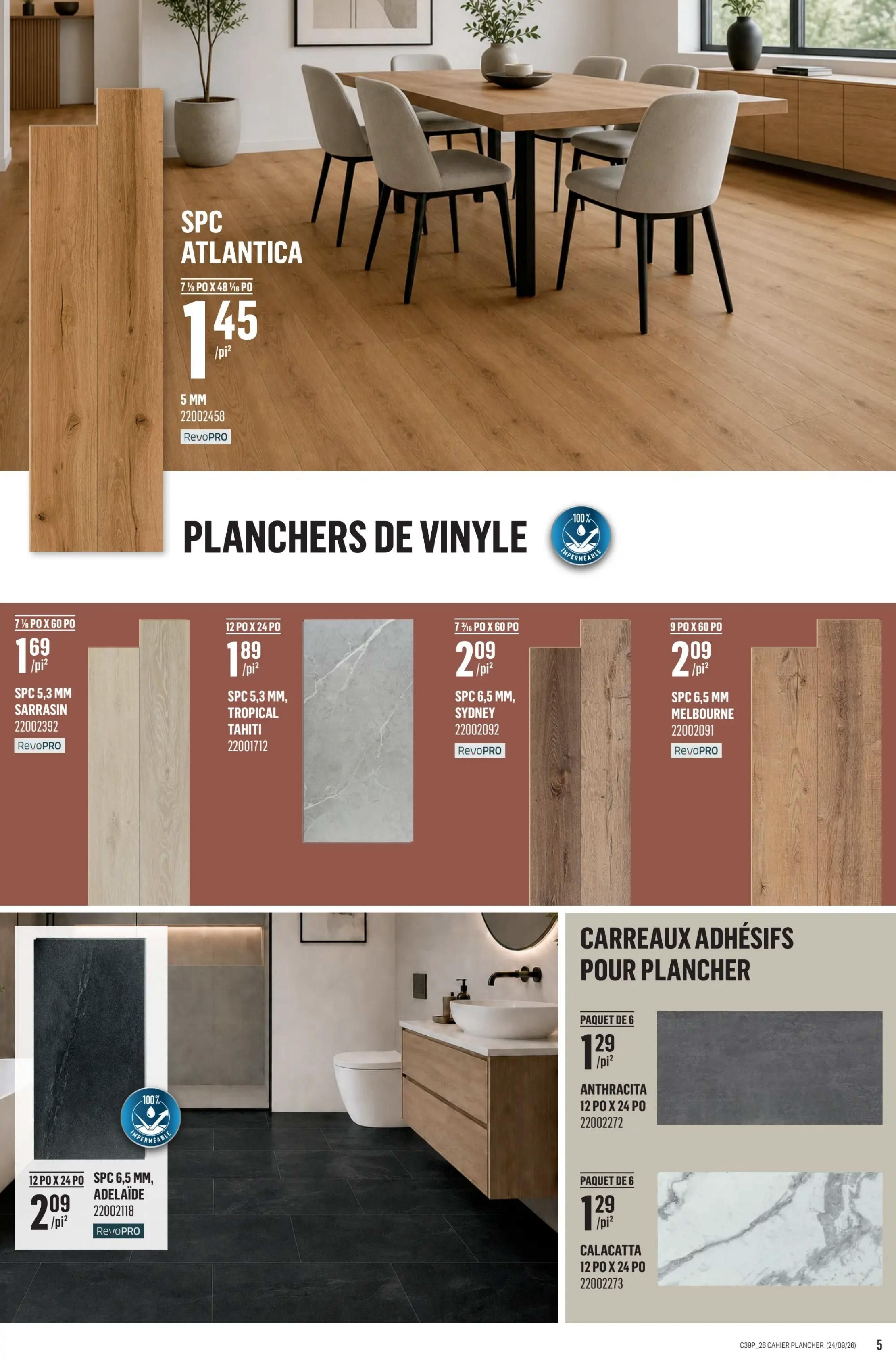 Canac Flyer September 24 to October 7