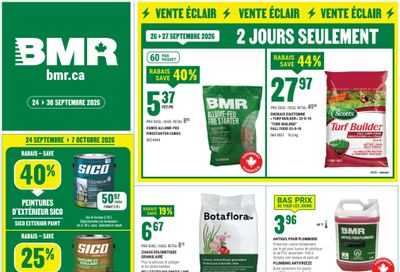 BMR Flyer September 24 to 30