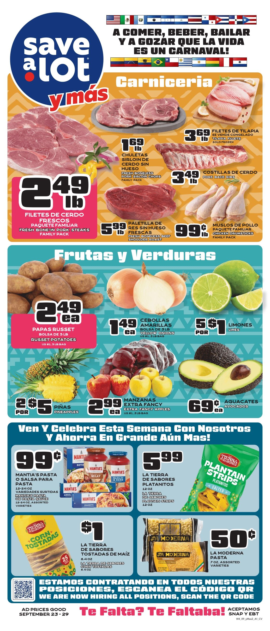 Save a Lot Food Stores (Overland and St. Louis, MO) Weekly Ad September 23 - 29, 2026