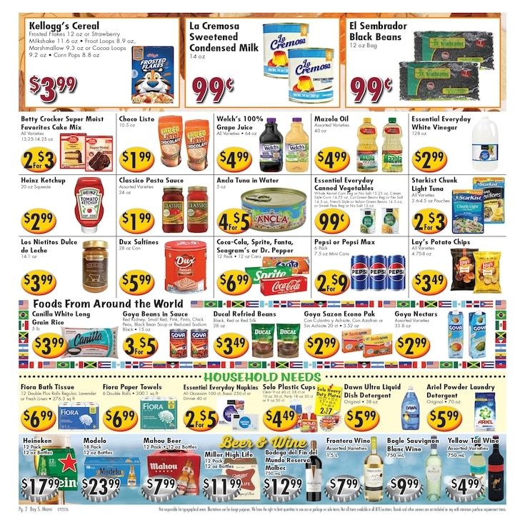 Ideal Food Basket (909 Normandy Drive, Miami Beach, FL) Weekly Ad September 30 - October 6, 2026
