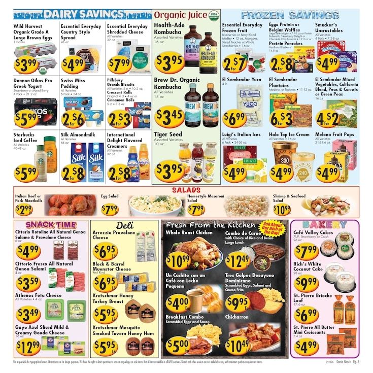 Ideal Food Basket (Dania Beach, FL) Weekly Ad September 23 - 29, 2026
