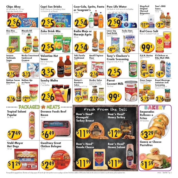 Ideal Food Basket (Deerfield Beach, FL) Weekly Ad September 23 - 29, 2026