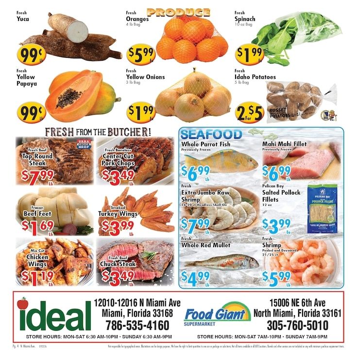 Ideal Food Basket (Miami, FL) Weekly Ad September 23 - 29, 2026