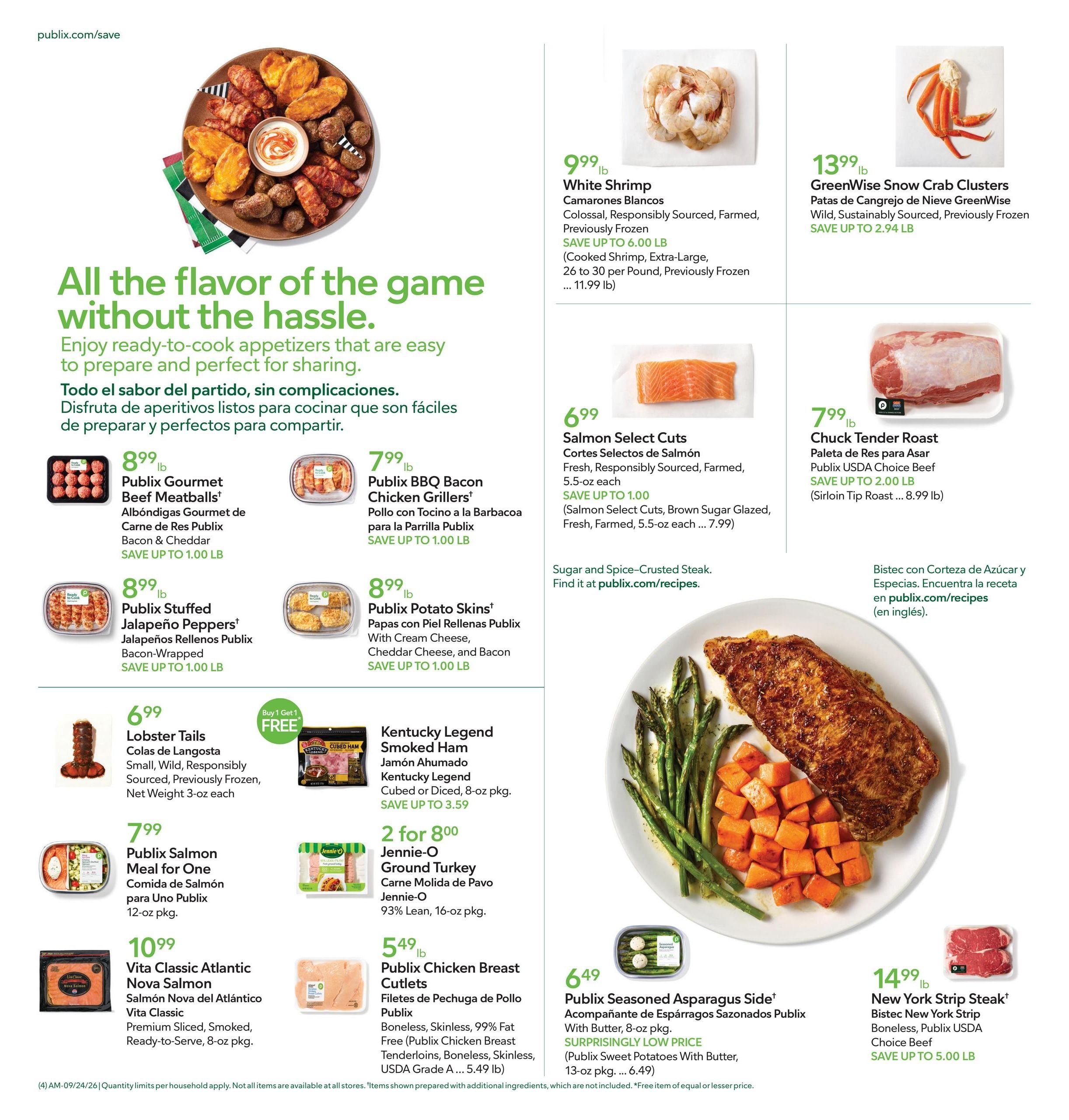 Publix (Aragon Area, GA) Anuncio Semanal Español Weekly Ad September 23 - 29, 2026