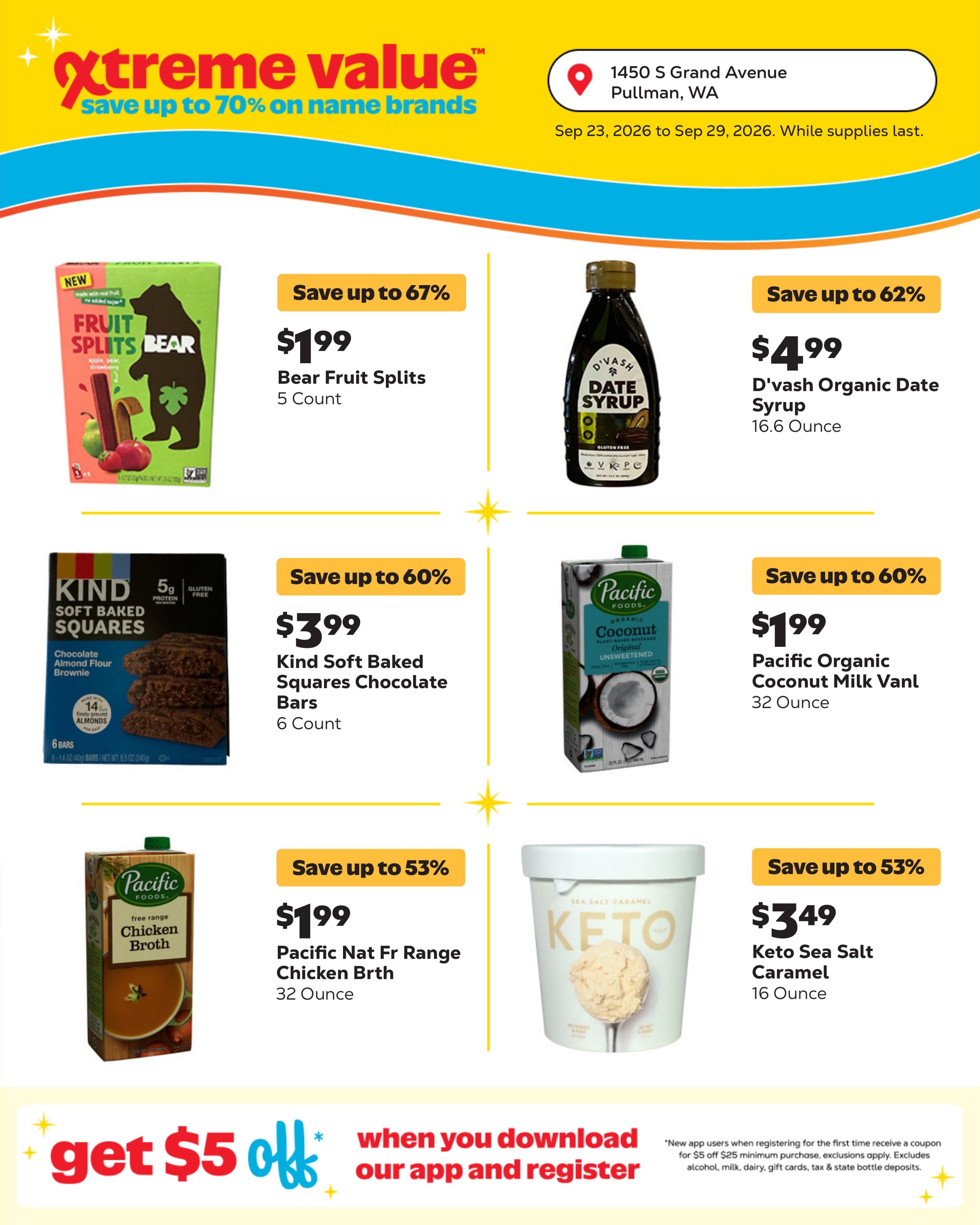 Grocery Outlet (Moscow Area, ID) Weekly Ad September 23 - 29, 2026