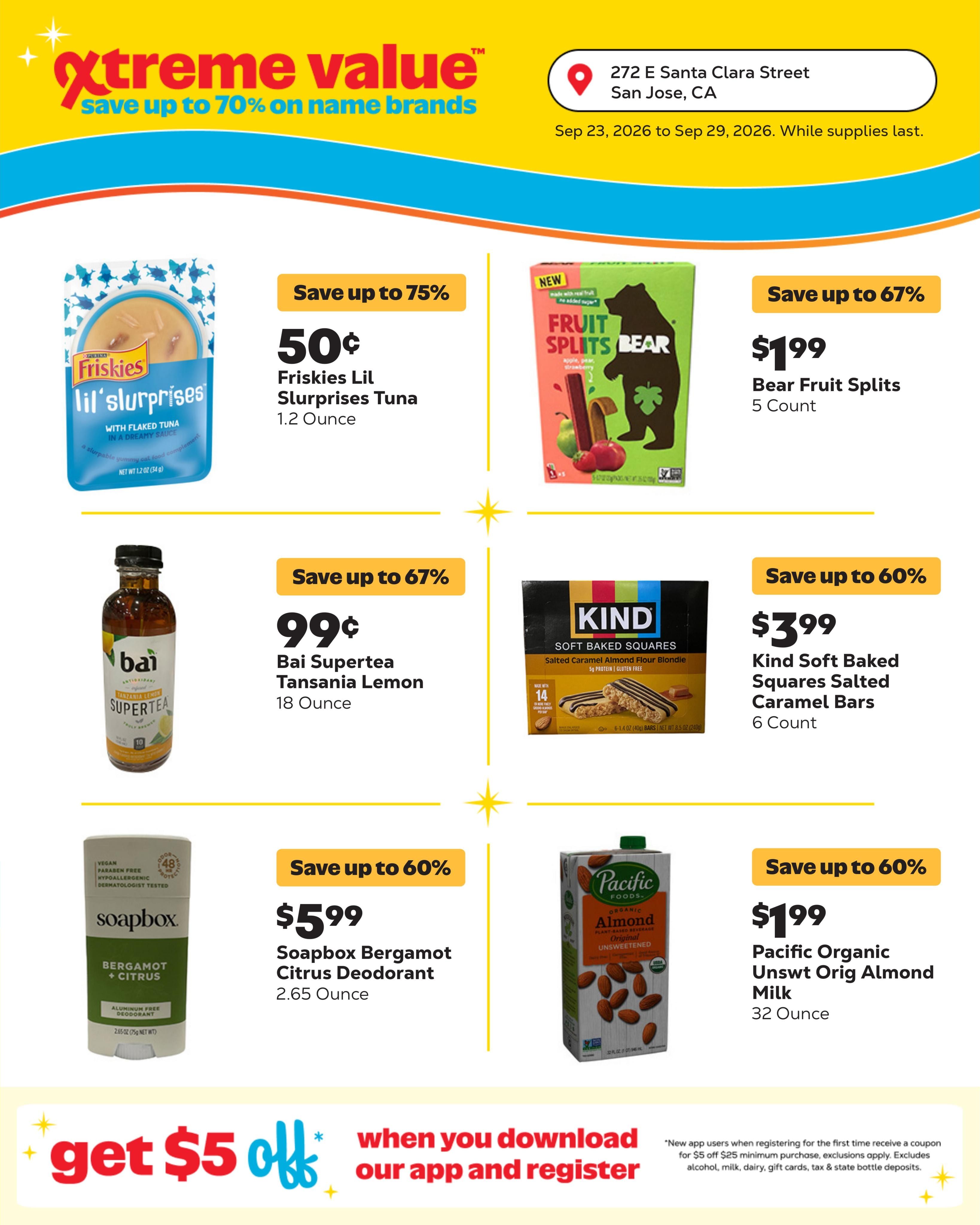 Grocery Outlet Weekly Ad September 23 - 29, 2026