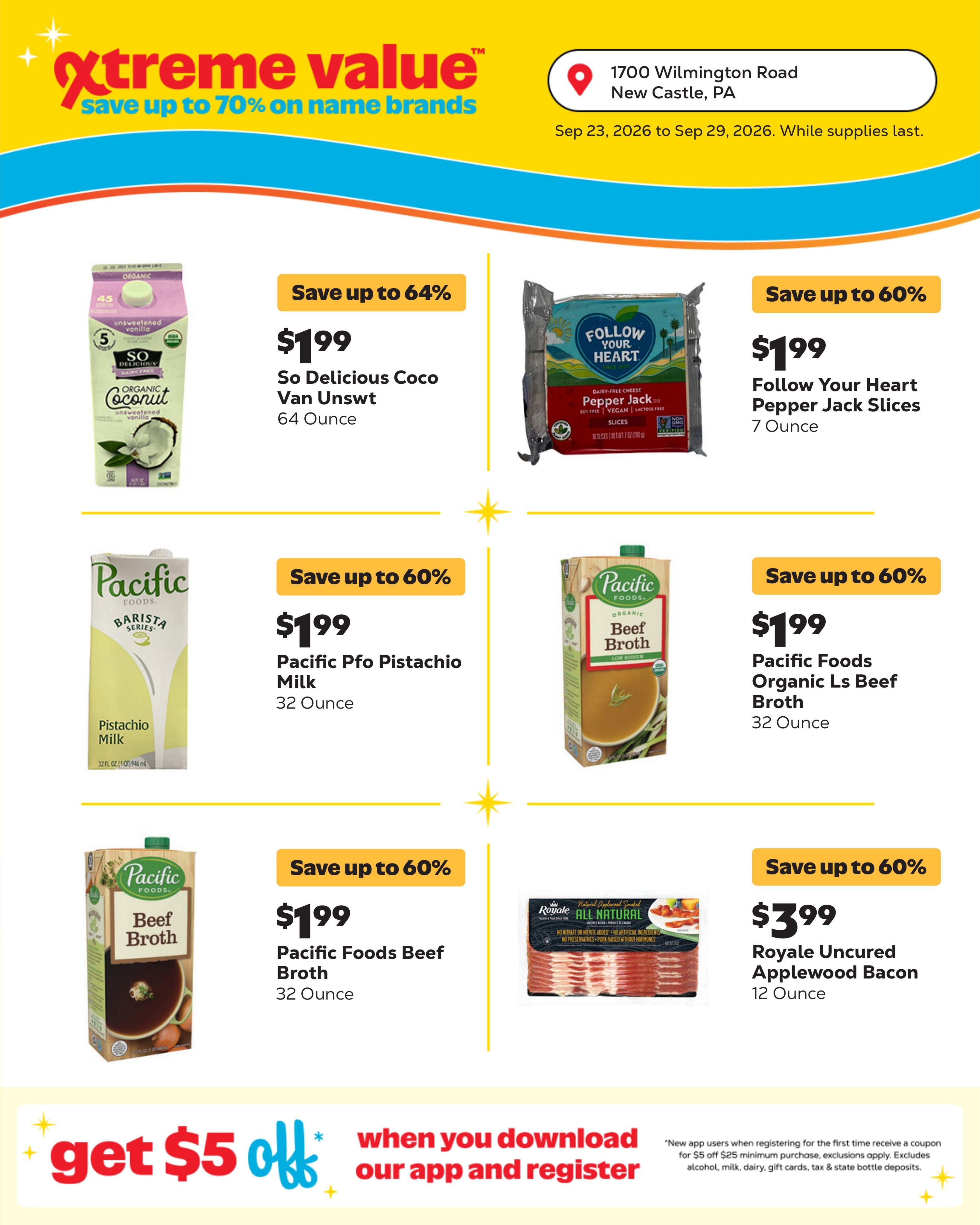 Grocery Outlet (Hammondsville Area, OH) Weekly Ad September 23 - 29, 2026