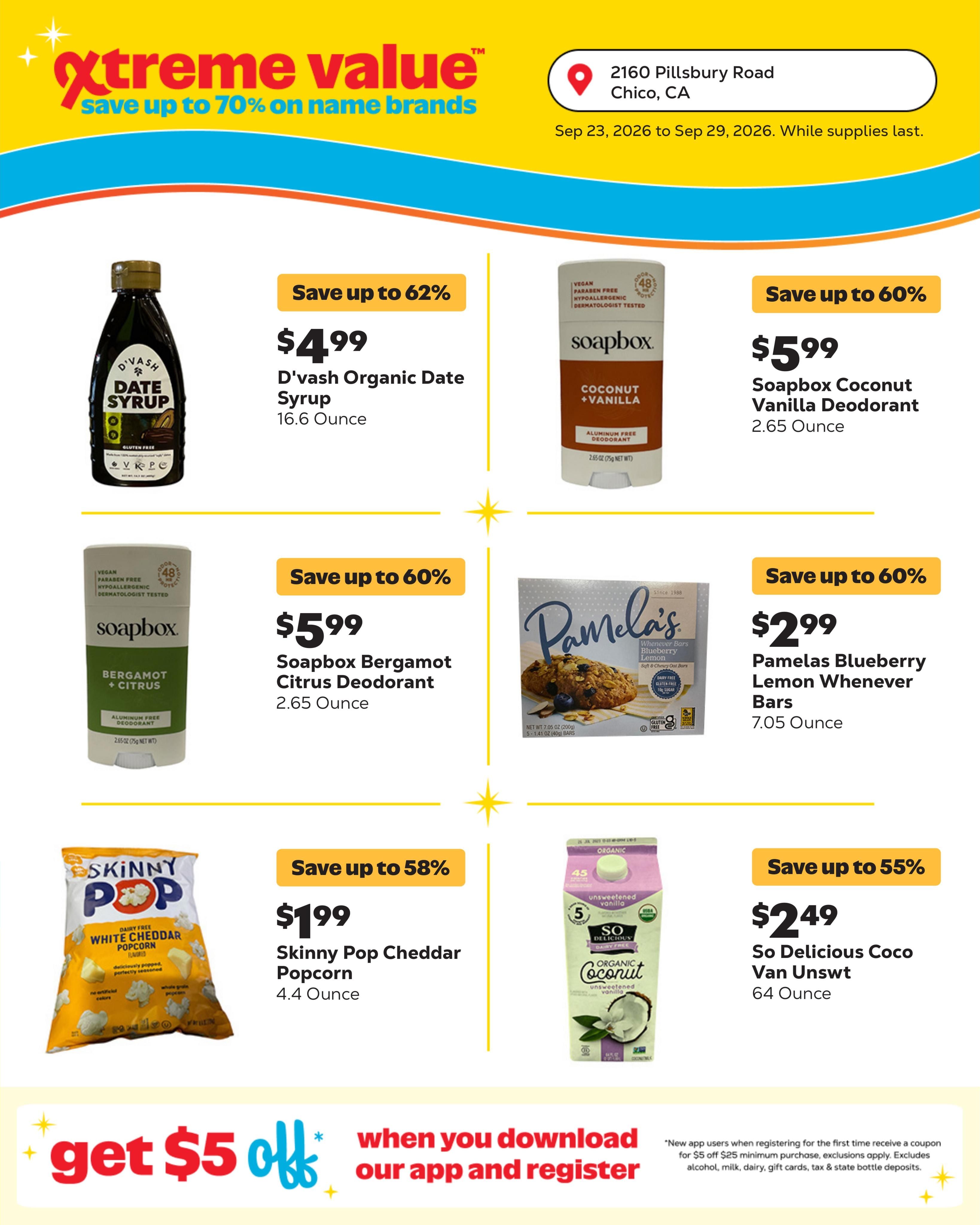 Grocery Outlet (Chico Area, CA) Weekly Ad September 23 - 29, 2026