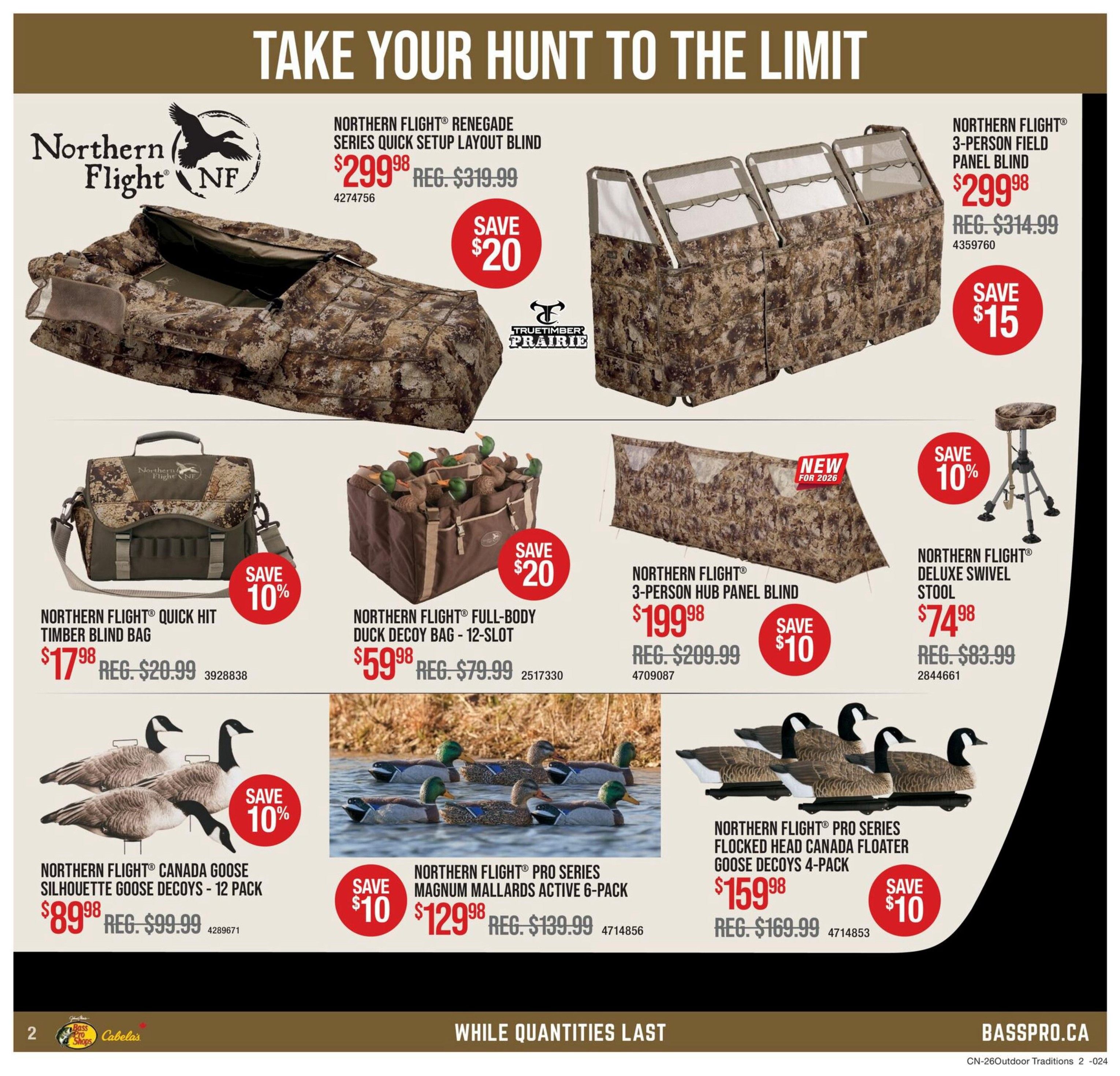 Bass Pro Shops Flyer September 24 to October 7