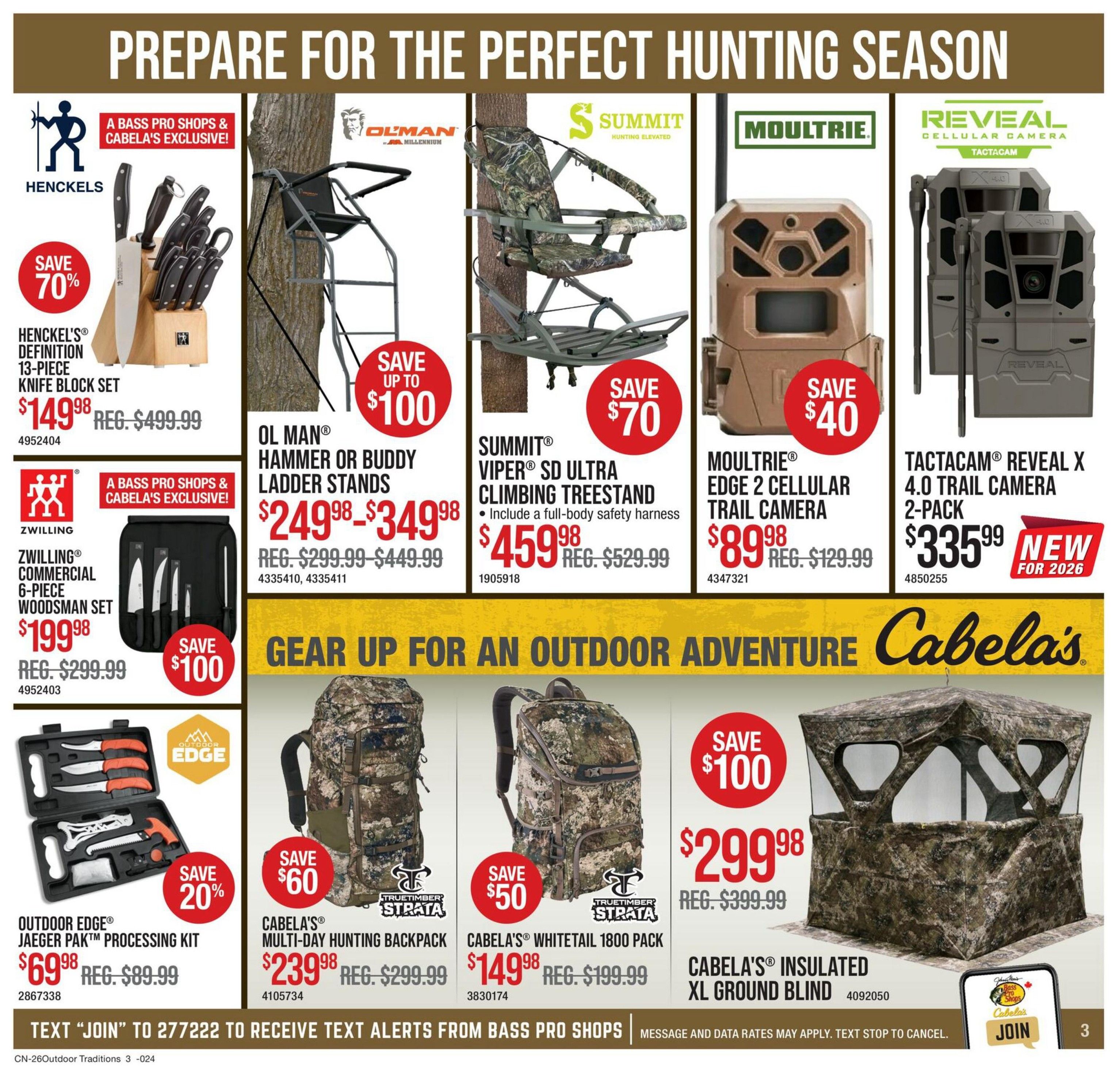 Bass Pro Shops Flyer September 24 to October 7