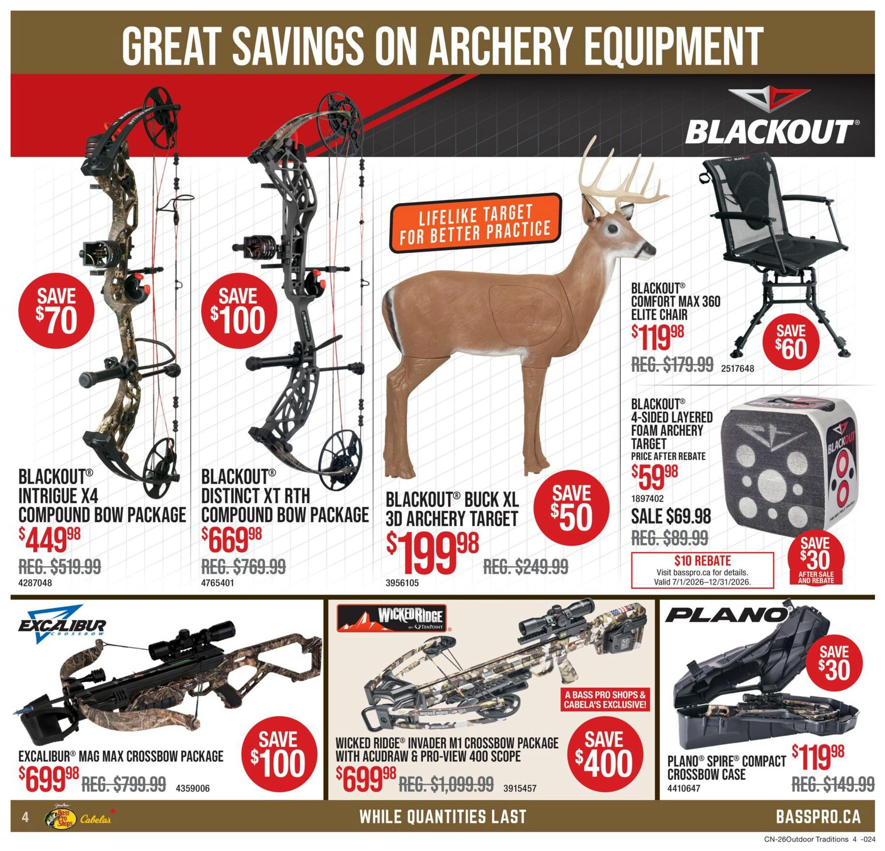Bass Pro Shops Flyer September 24 to October 7
