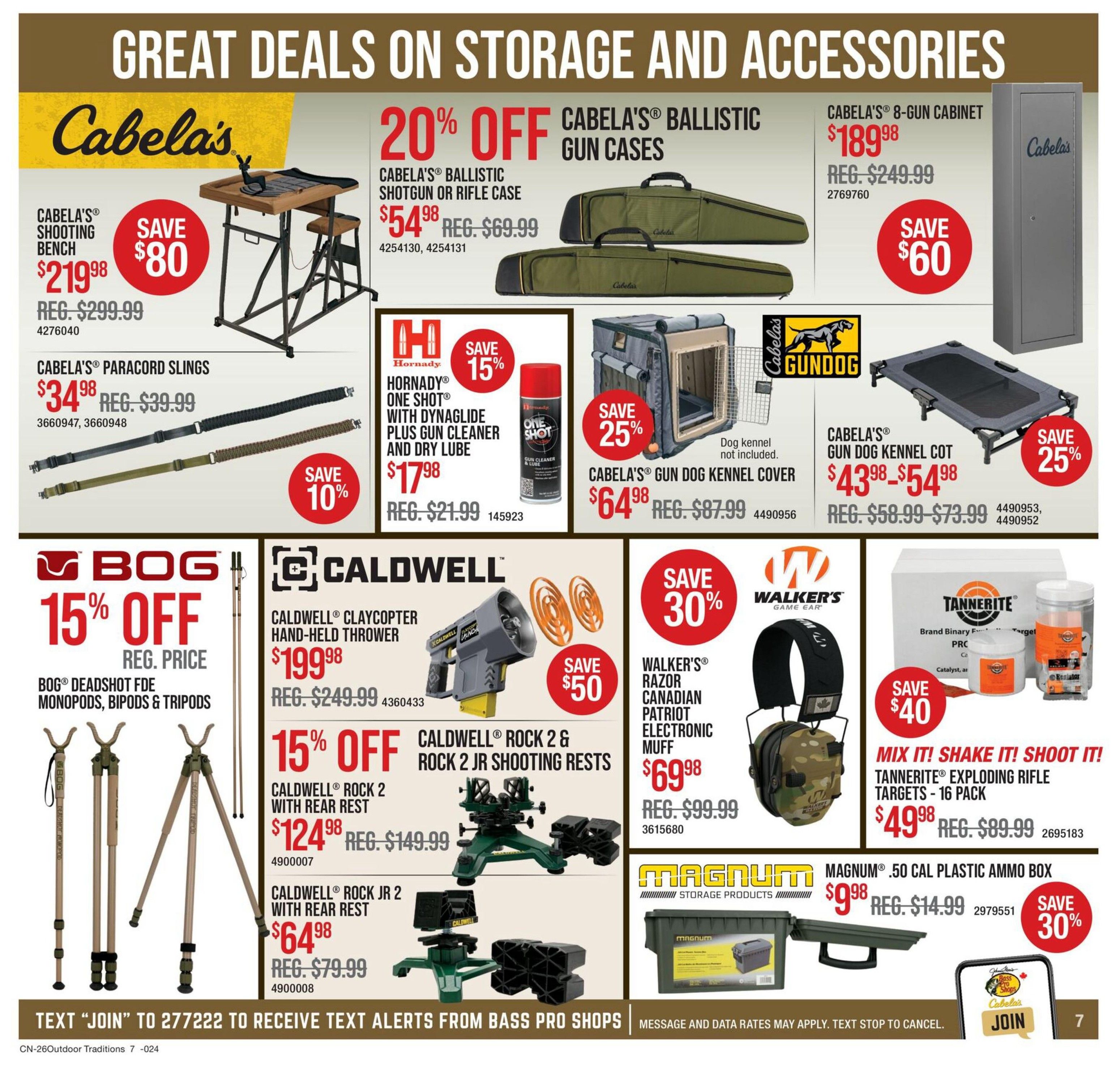 Bass Pro Shops Flyer September 24 to October 7