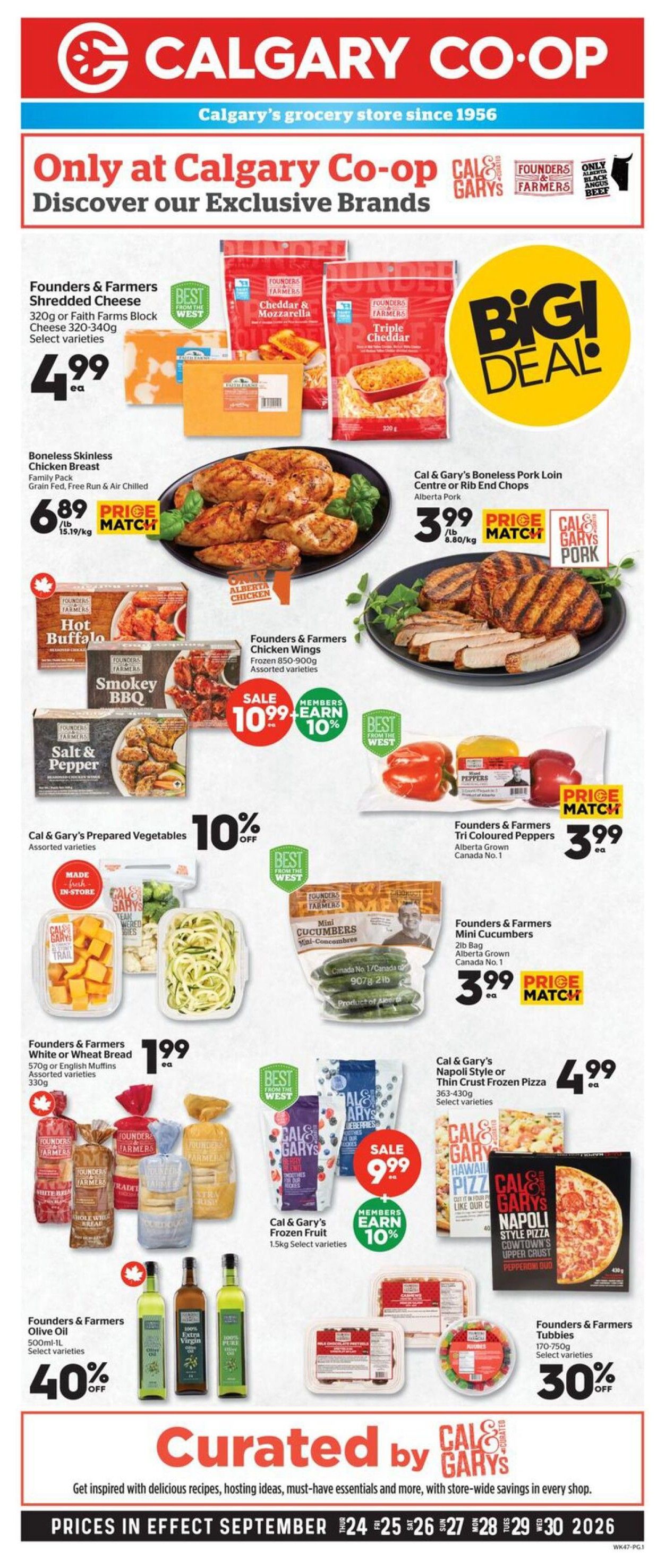 Calgary Co-op Flyer September 24 to 30