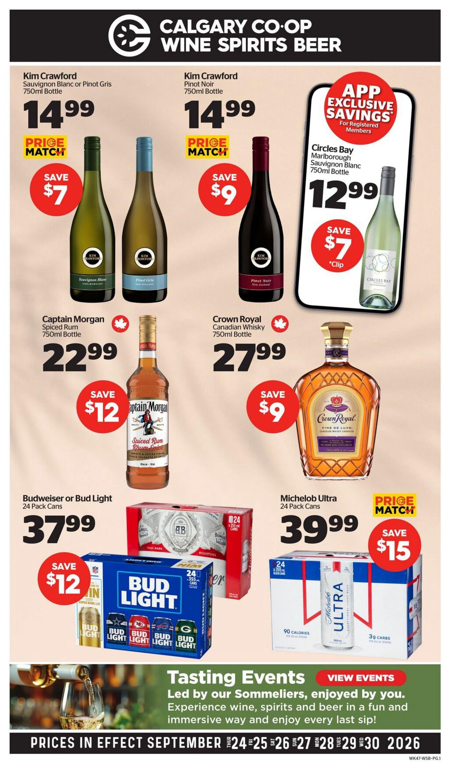 Calgary Co-op SWCB Flyer September 24 to 30
