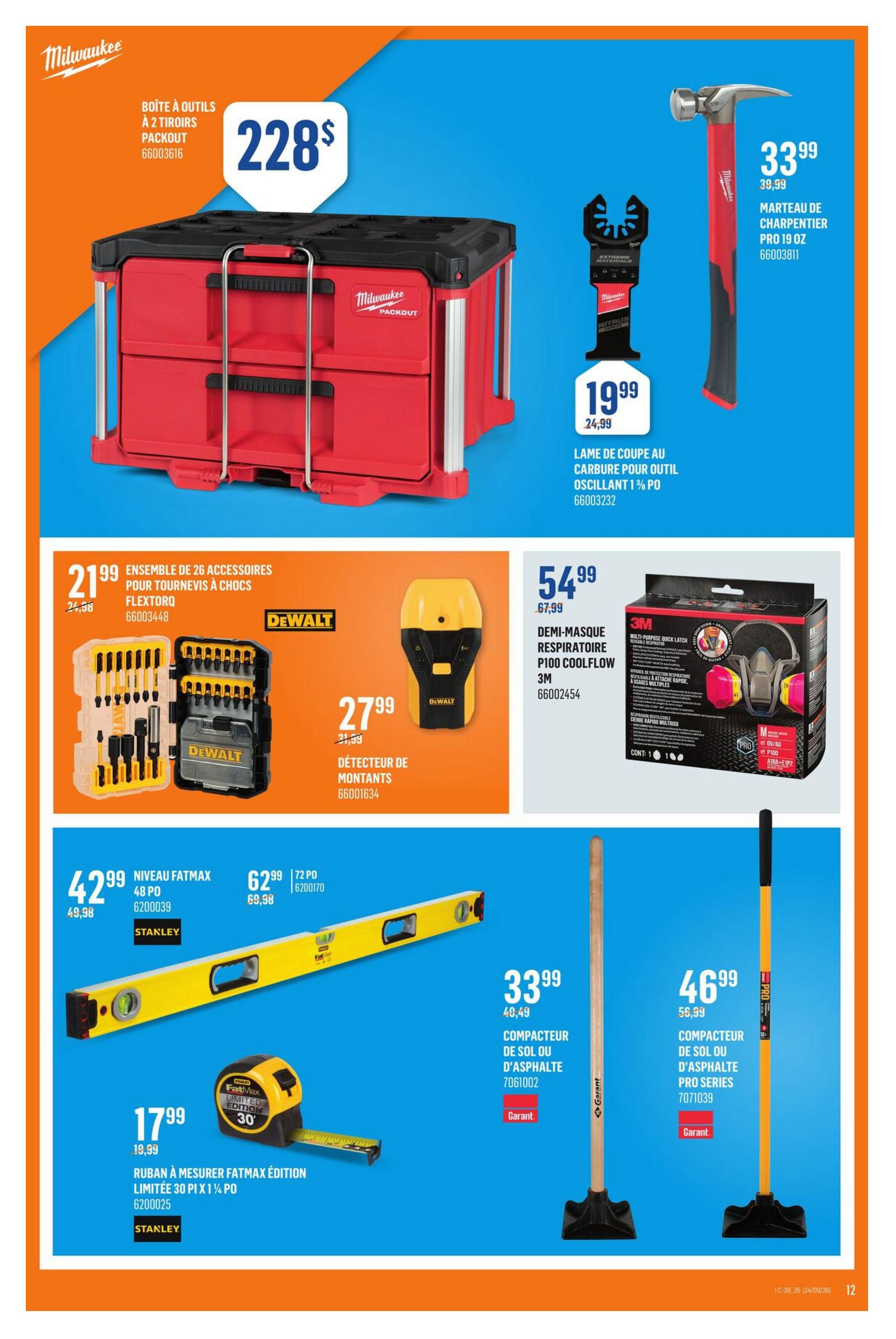 Canac Flyer September 24 to 30