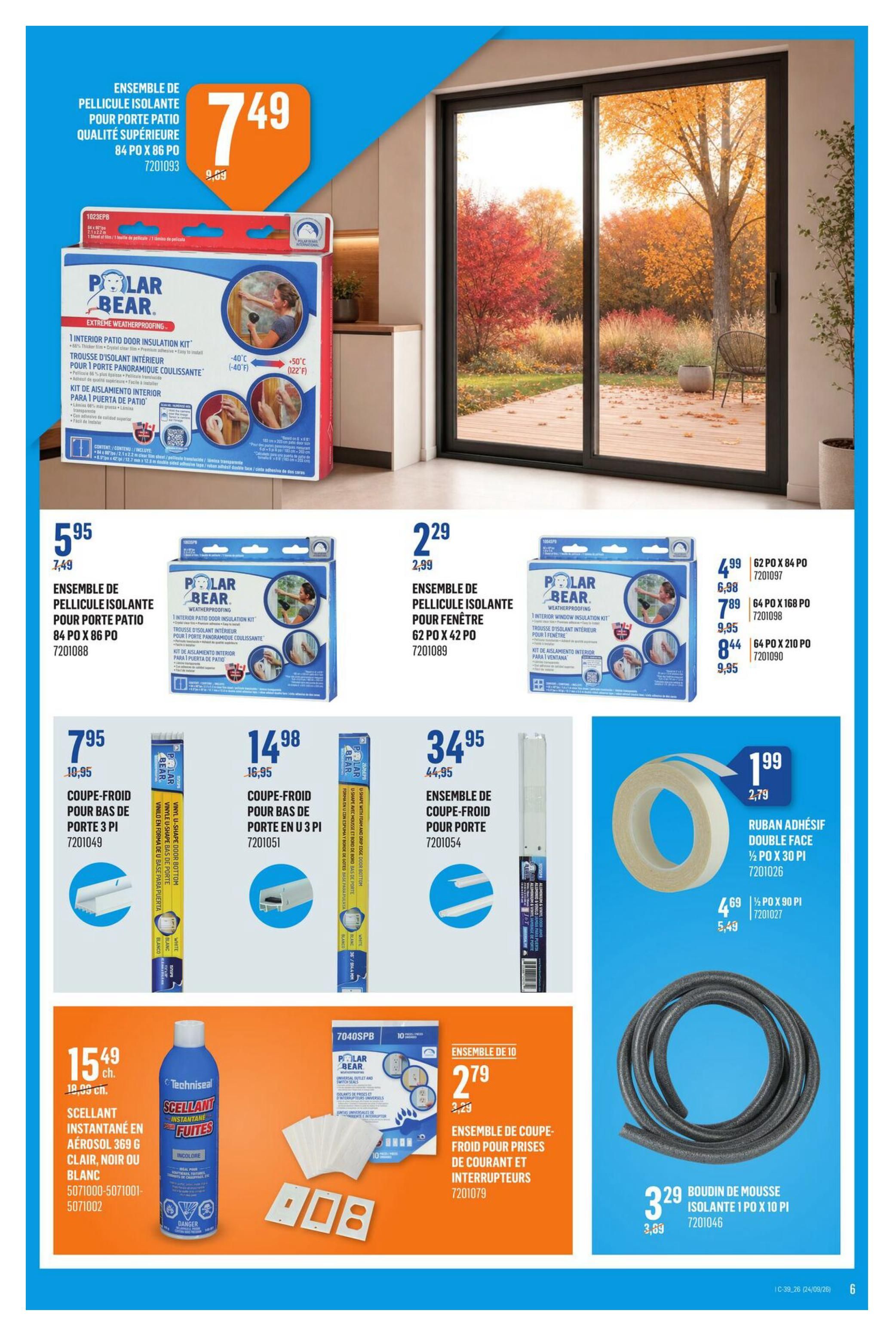 Canac Flyer September 24 to 30