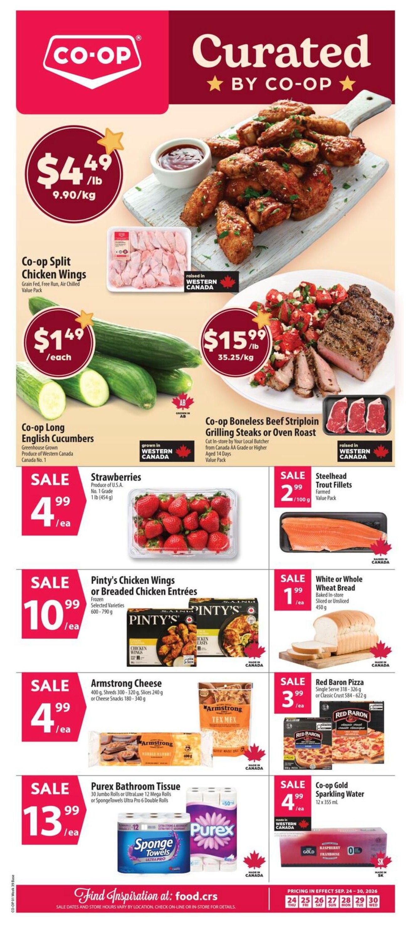 Co-op (West) Food Store Flyer September 24 to 30