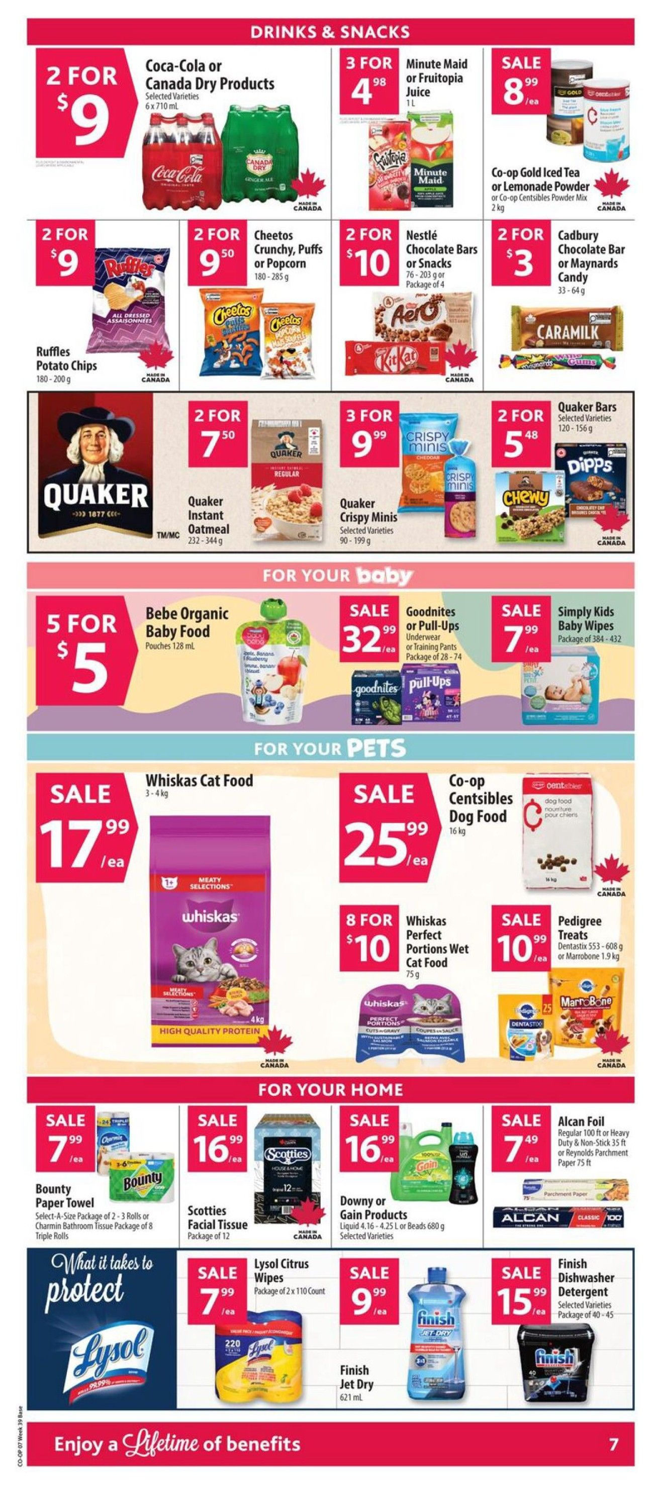 Co-op (West) Food Store Flyer September 24 to 30