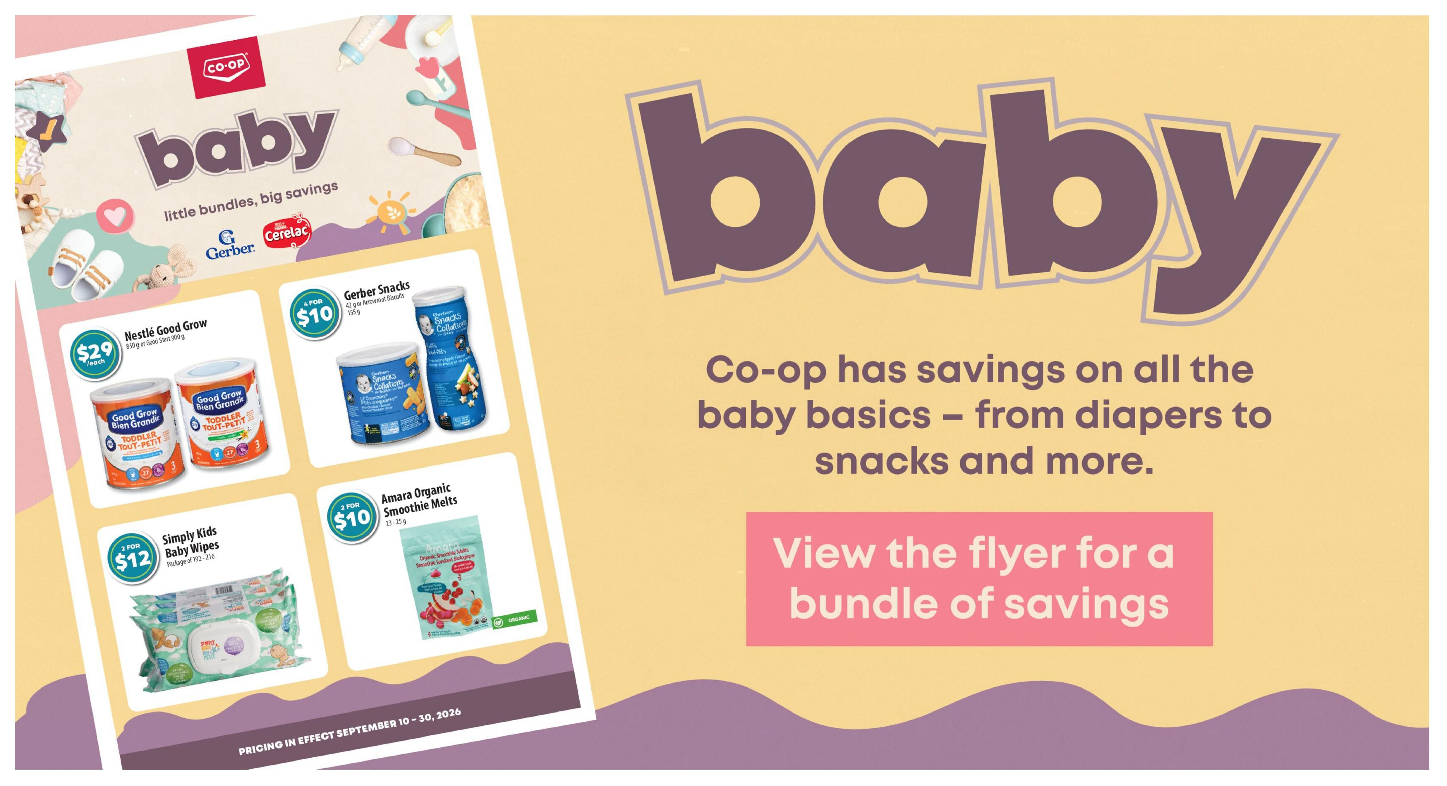 Co-op (West) Food Store Flyer September 24 to 30