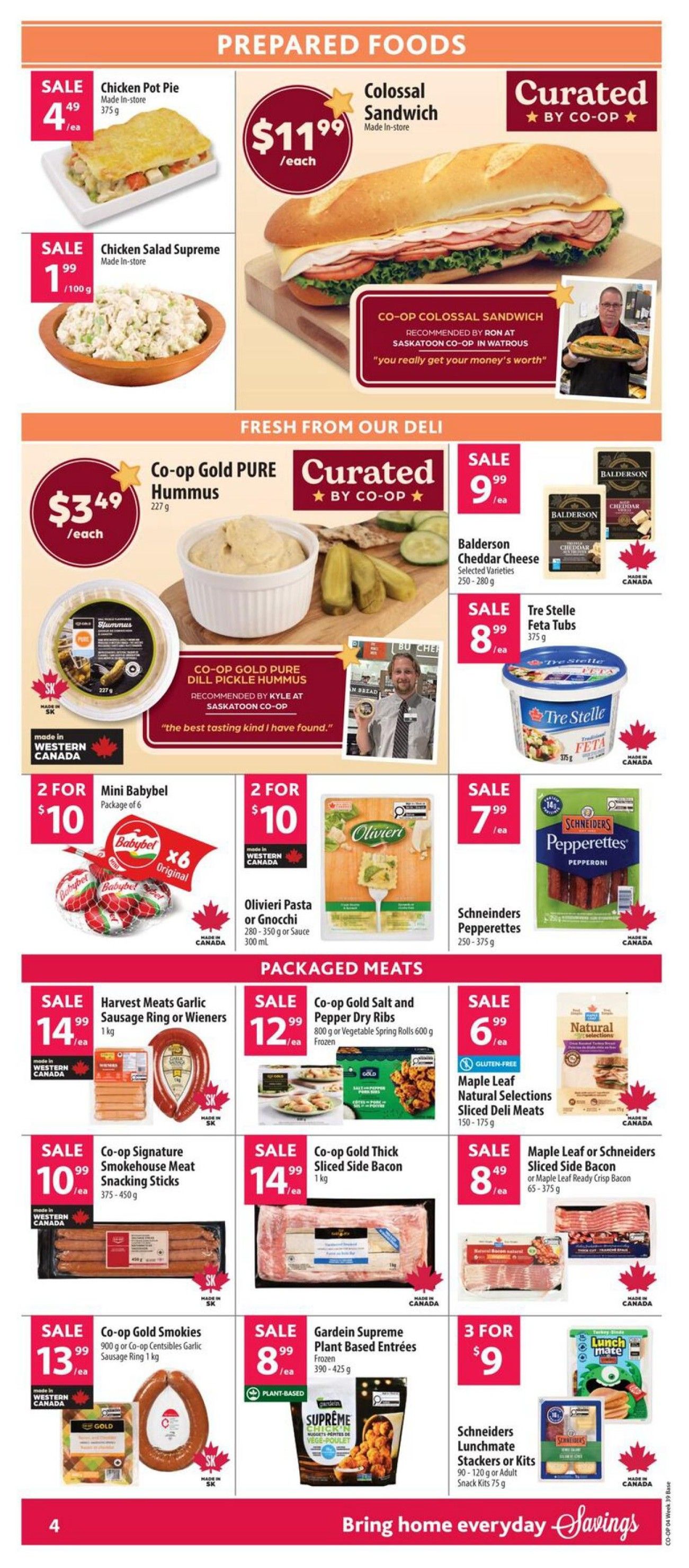 Co-op (West) Food Store Flyer September 24 to 30