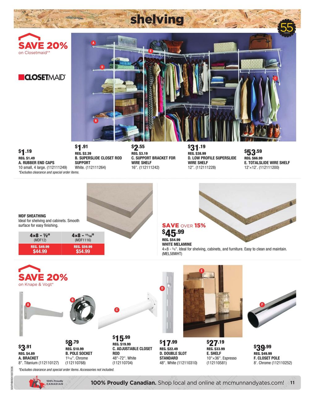 McMunn & Yates Building Supplies Flyer September 24 to October 7