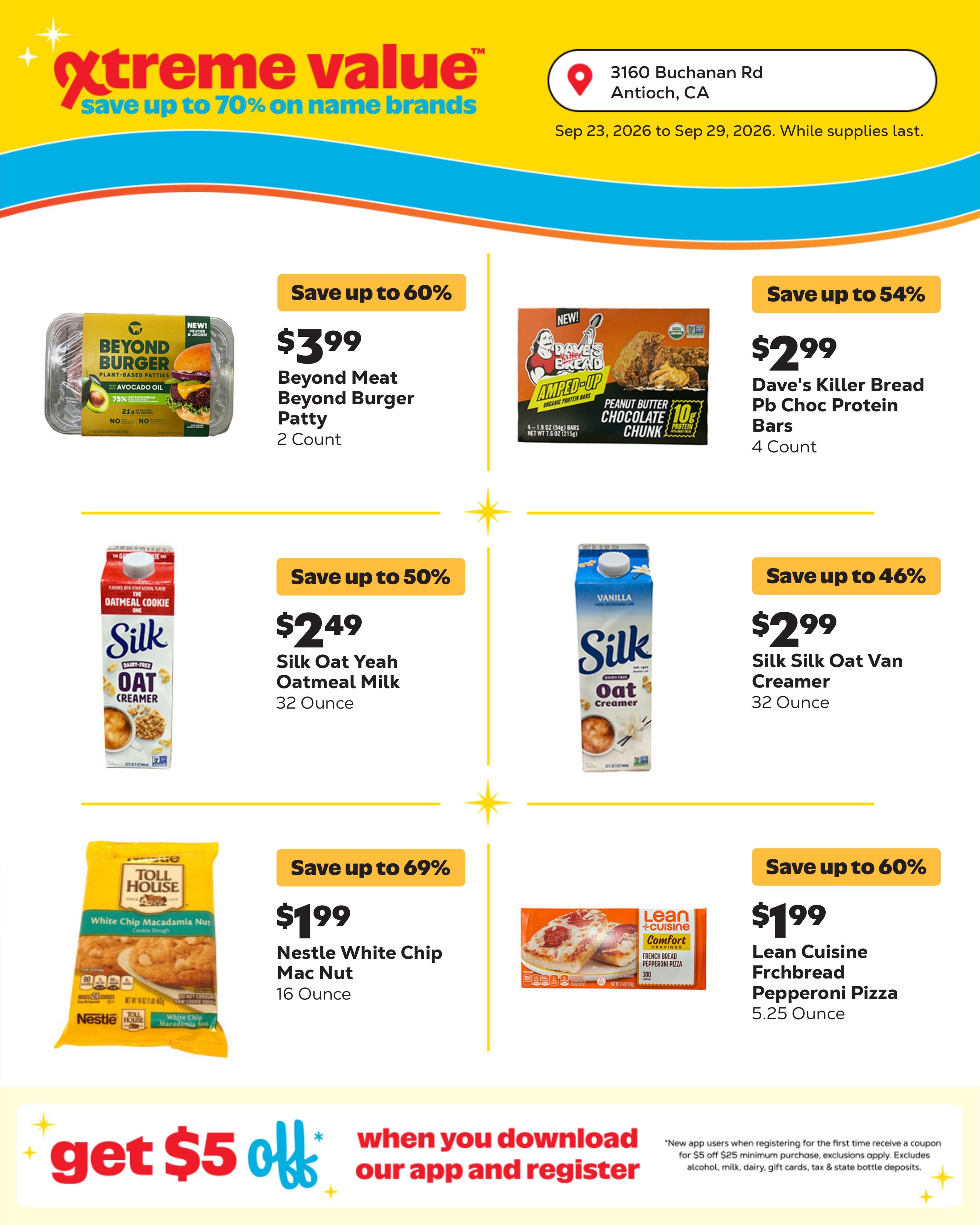 Grocery Outlet (Antioch Area, CA) Weekly Ad September 23 - 29, 2026
