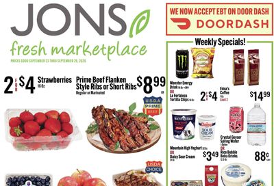 Jons International Marketplace (Alhambra Area, CA) Weekly Ad September 23 - 29, 2026